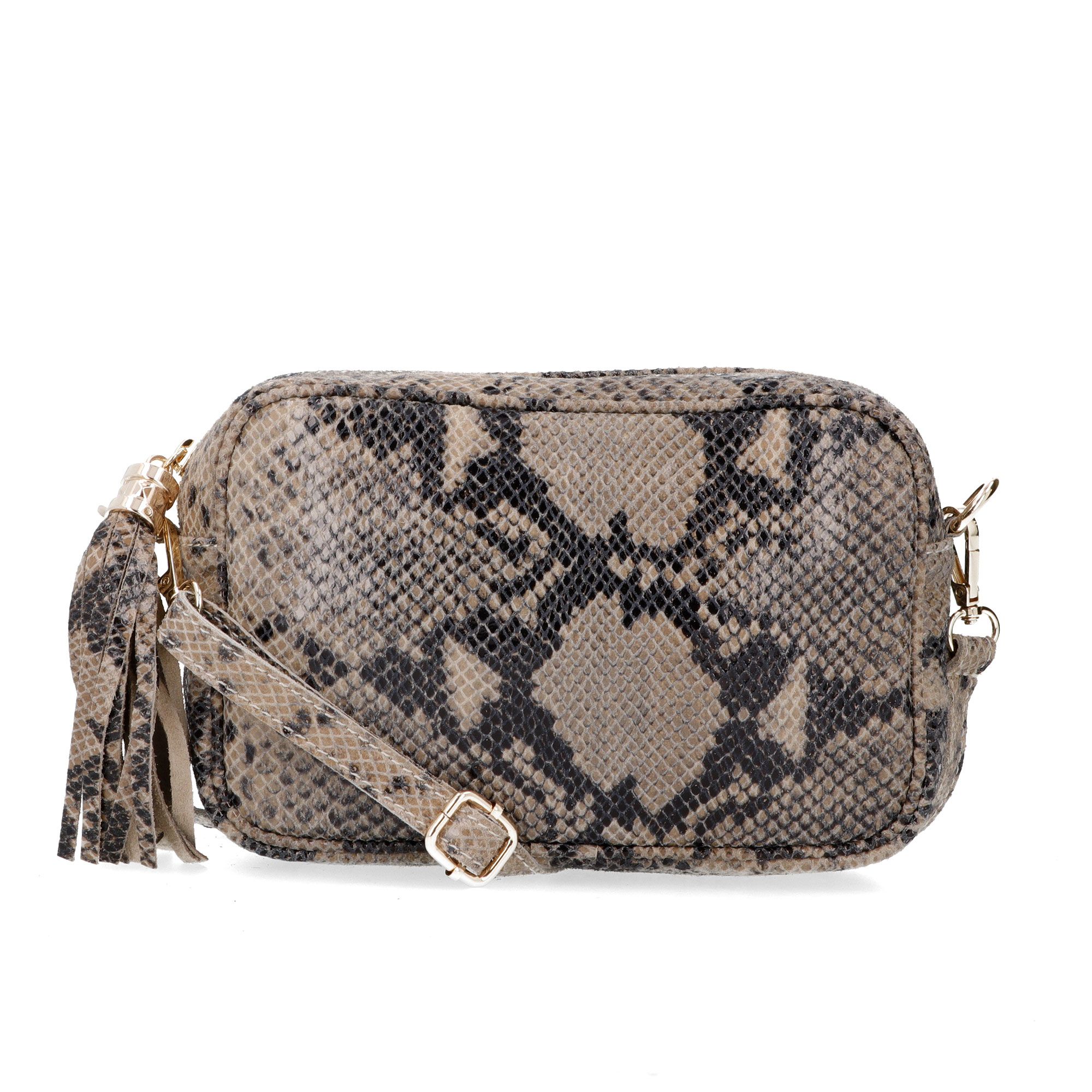 Le Corone Bags
Borsa a tracolla
Pito Brick in pelle
stampa pitone