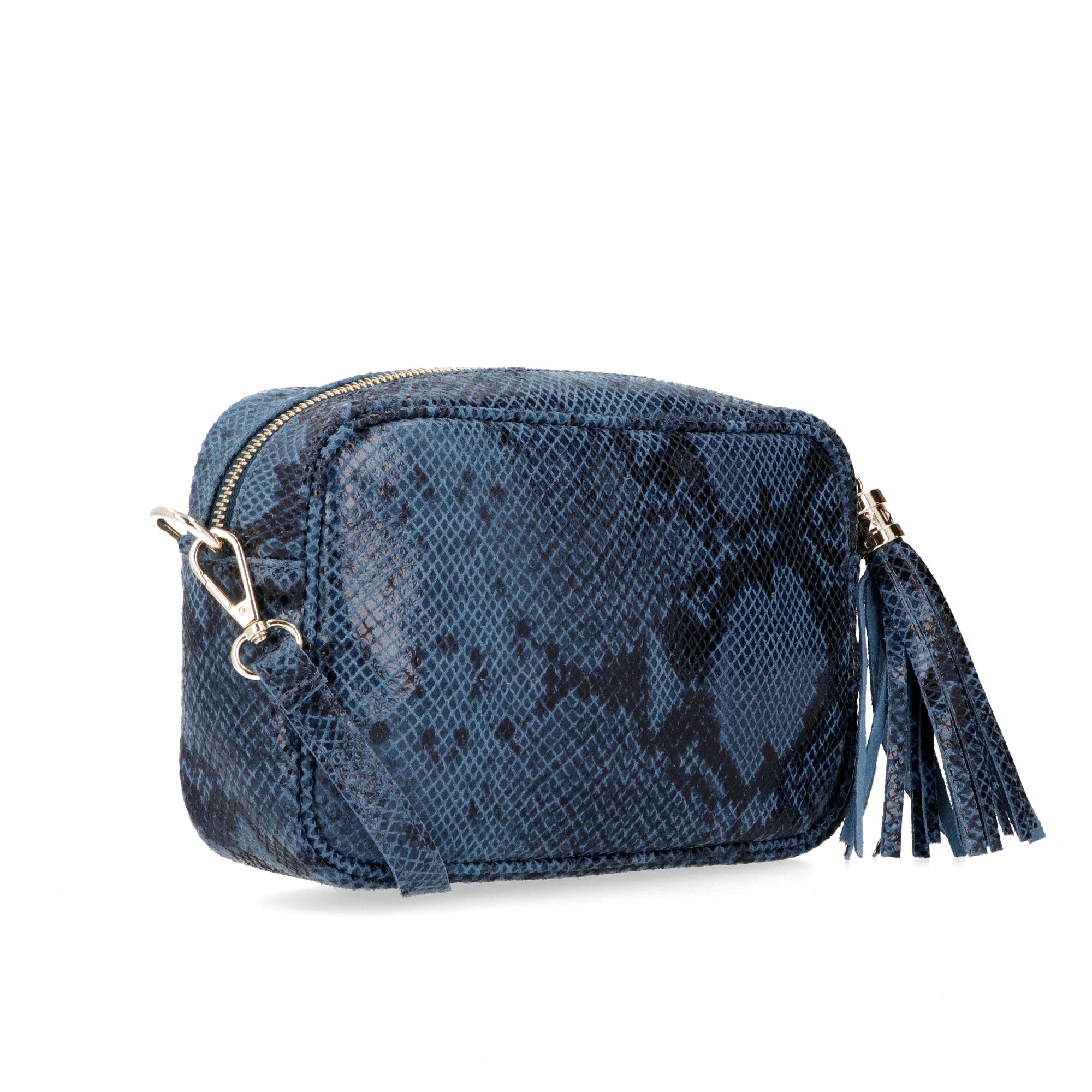 Le Corone Bags Borsa a tracolla Pito Brick in pelle stampa pitone