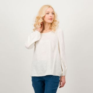 Nina Leonard
Maglia jacquard con 
maniche balloon