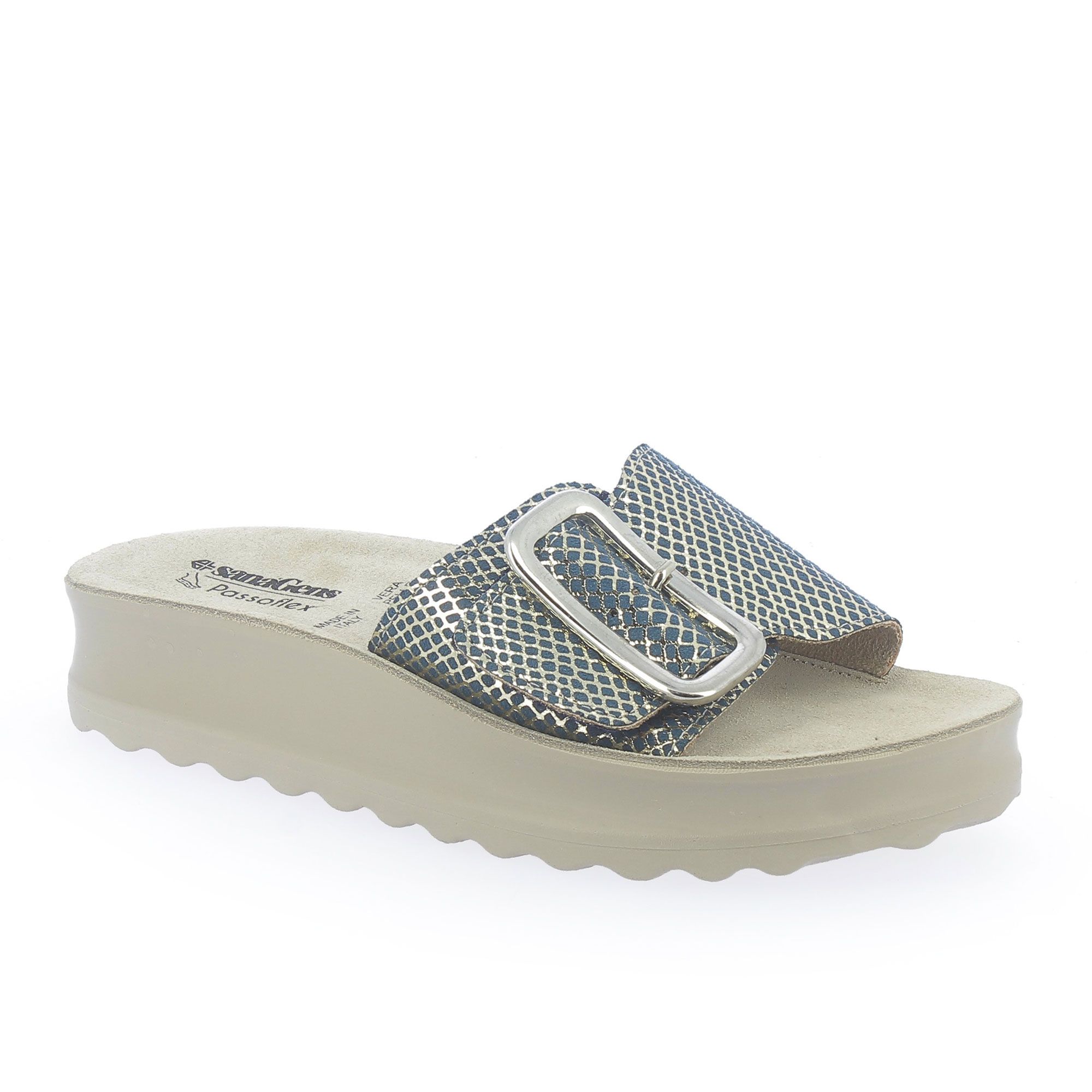 Sanagens
Ciabatte
scamosciate con
suola 3 cm