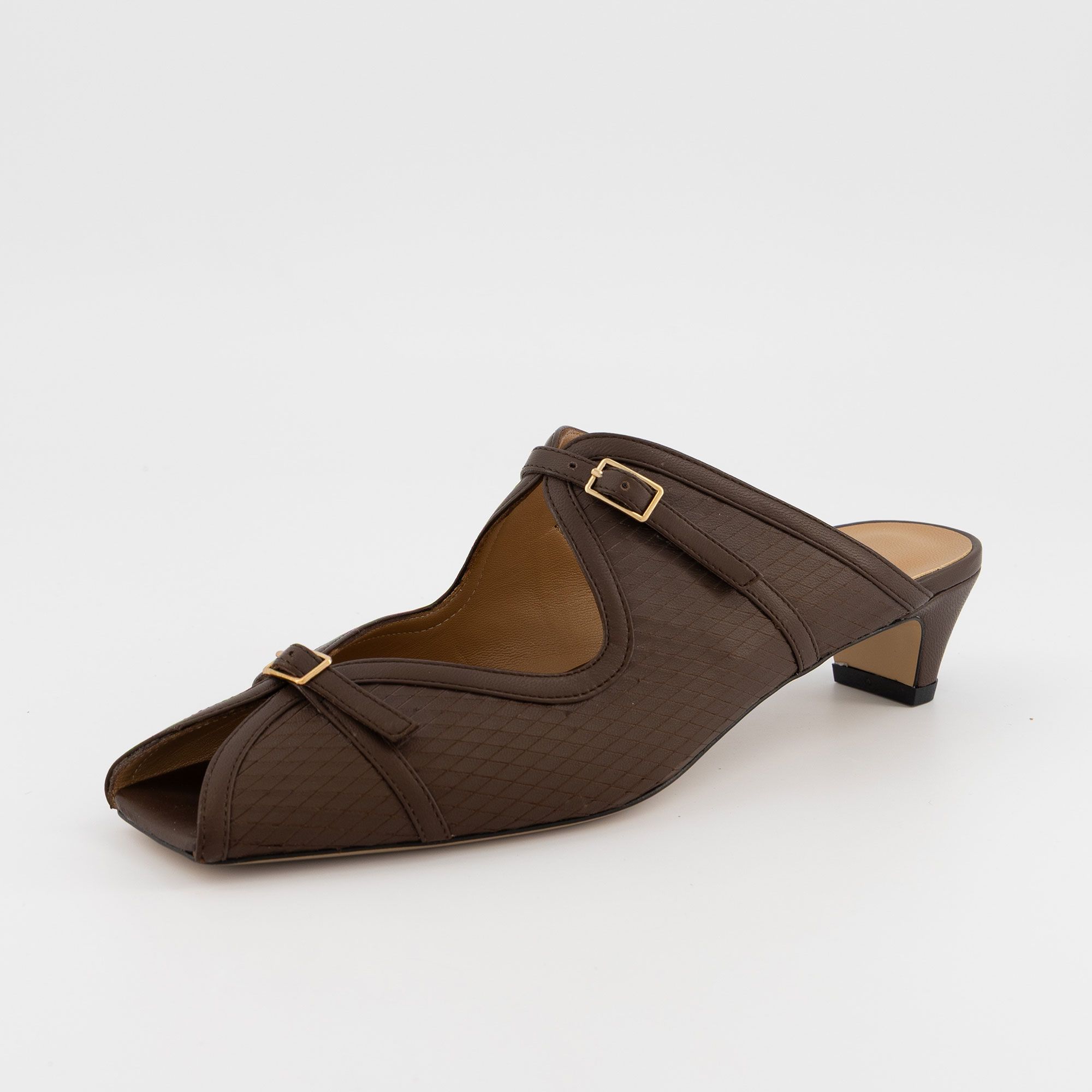 Galieti
Sabot in pelle
stampa rettile
con tacco 4,5 cm