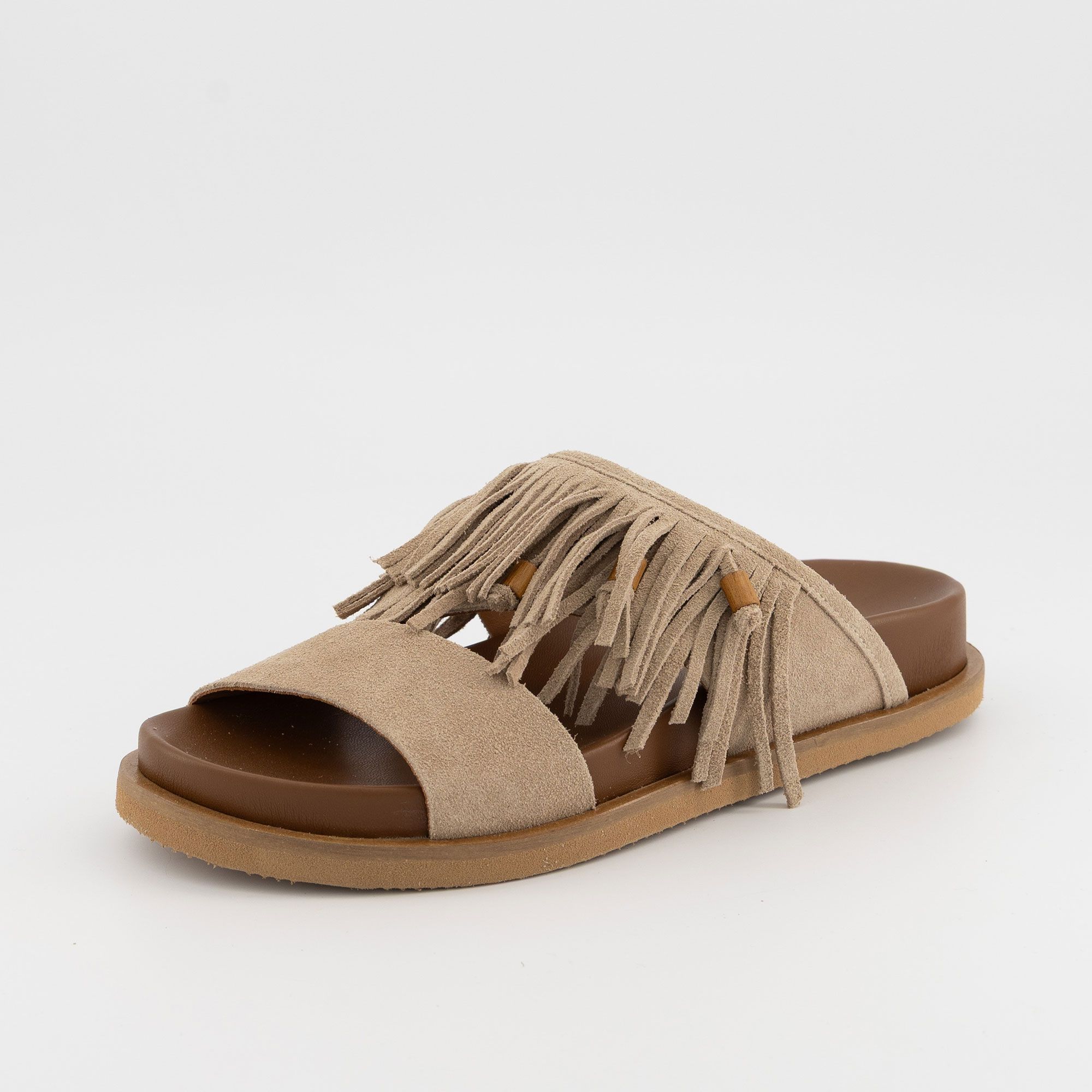 Galieti
Sandali fusbet in
pelle scamosciata con
suola 3,5 cm