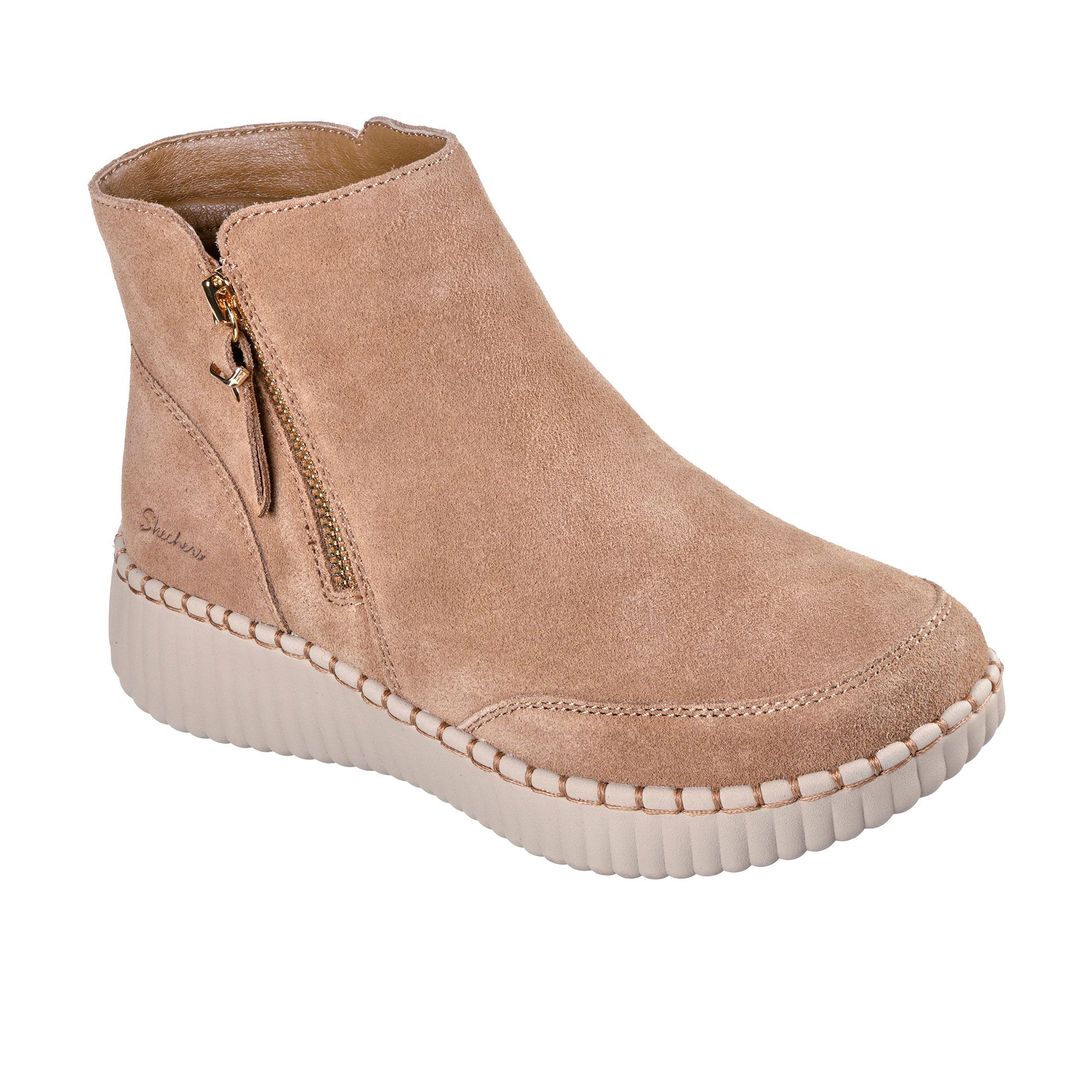 SKECHERS
Stivaletti in pelle
con soletta Memory