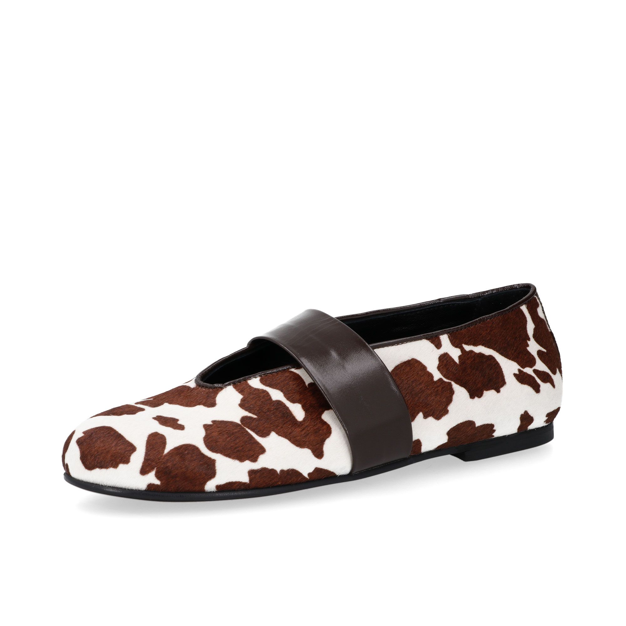 Gioia A.
Ballerine Mary Jane
in pelle cavallino
con tacco 1cm
