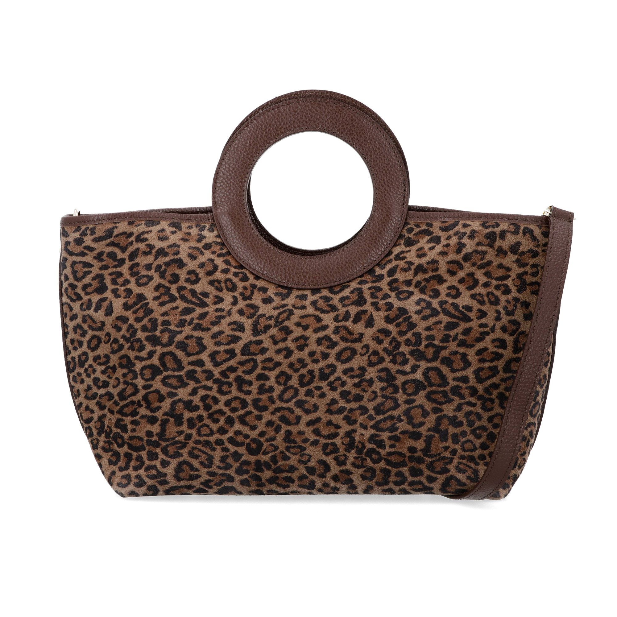 Le Corone Bags
Borsa a mano
in pelle scamosciata
Leo 70