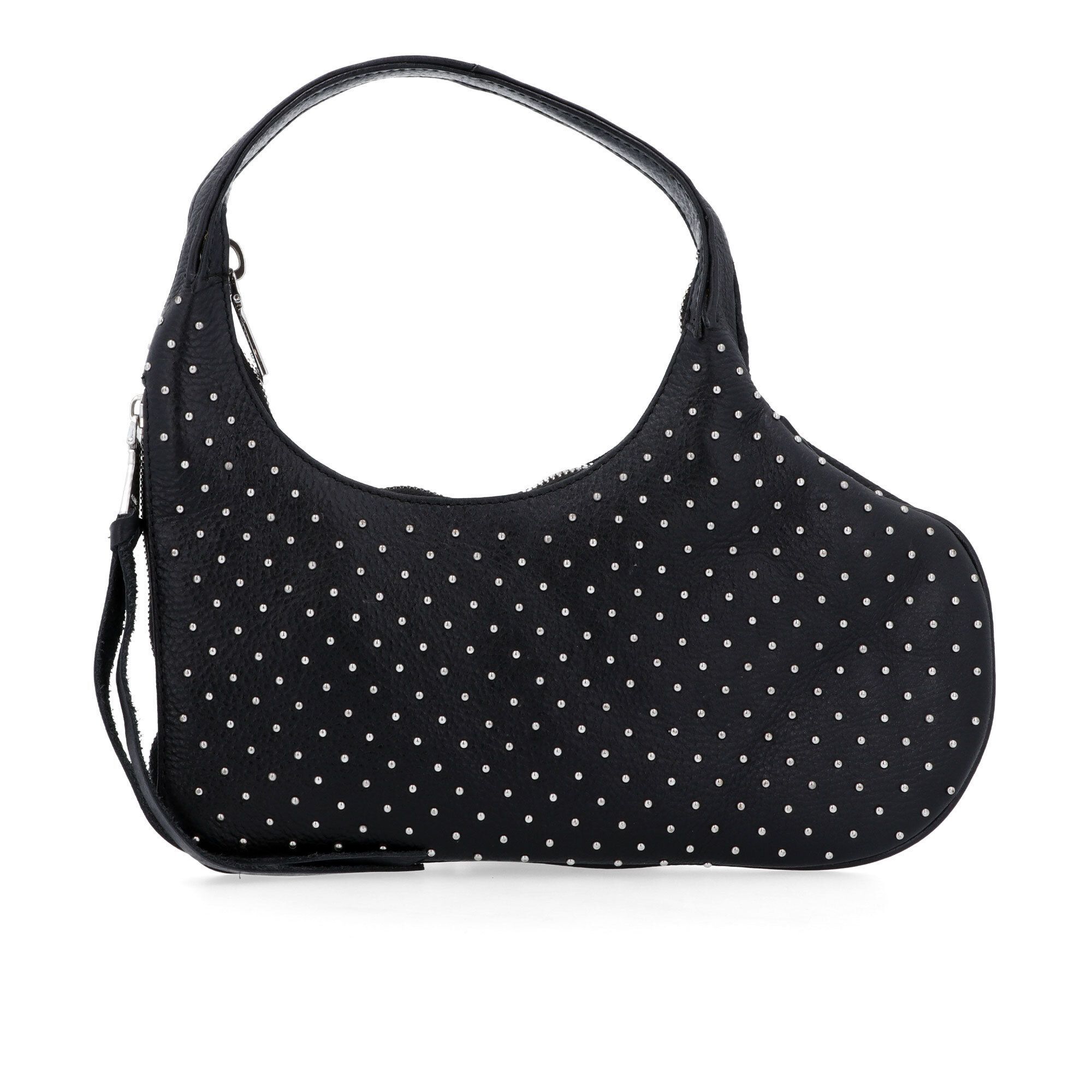 Image of Aimee Kestenberg Borsa a mano in pelle design a cuore con zip061