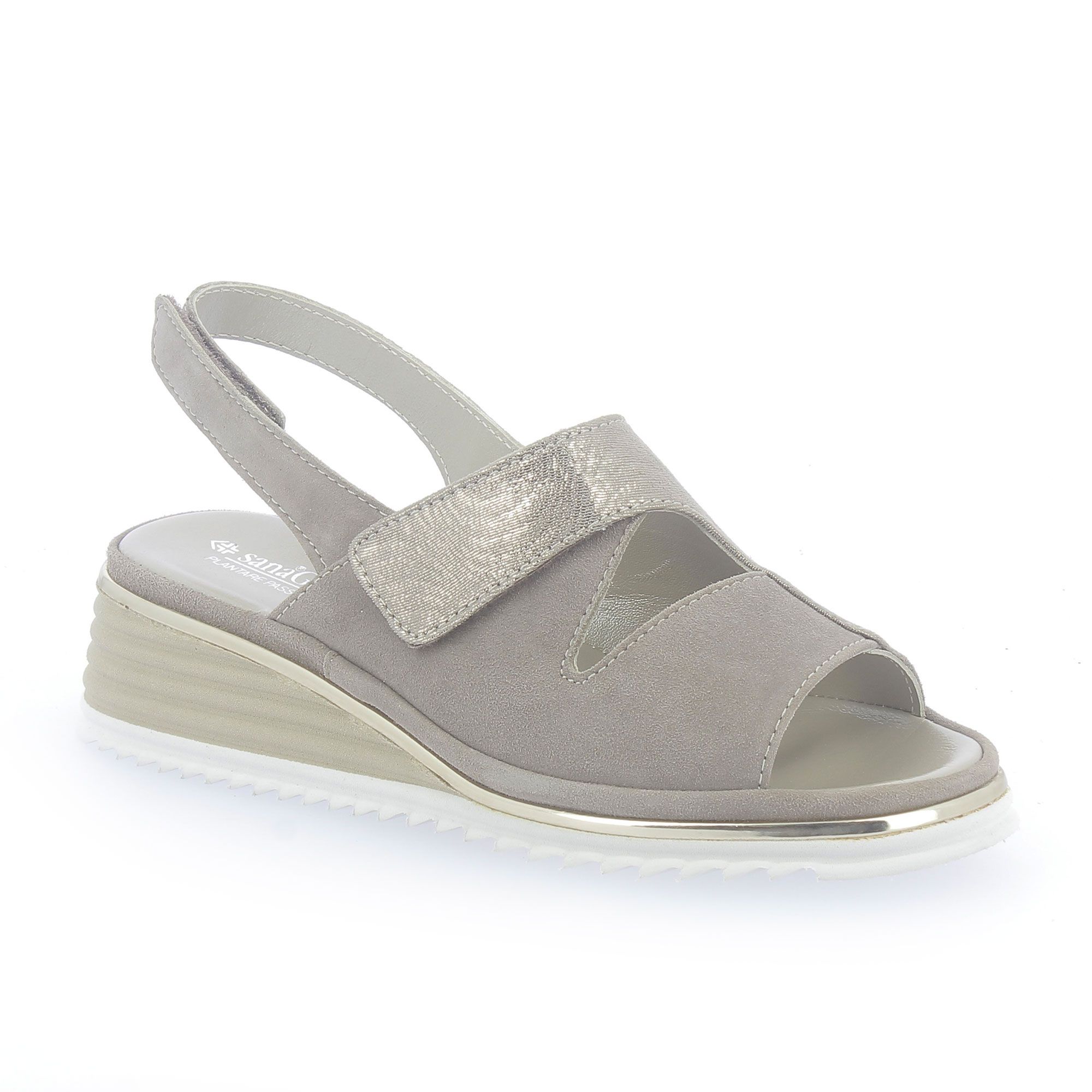 Sanagens
Sandali in pelle
con fascetta e
suola 4,5 cm