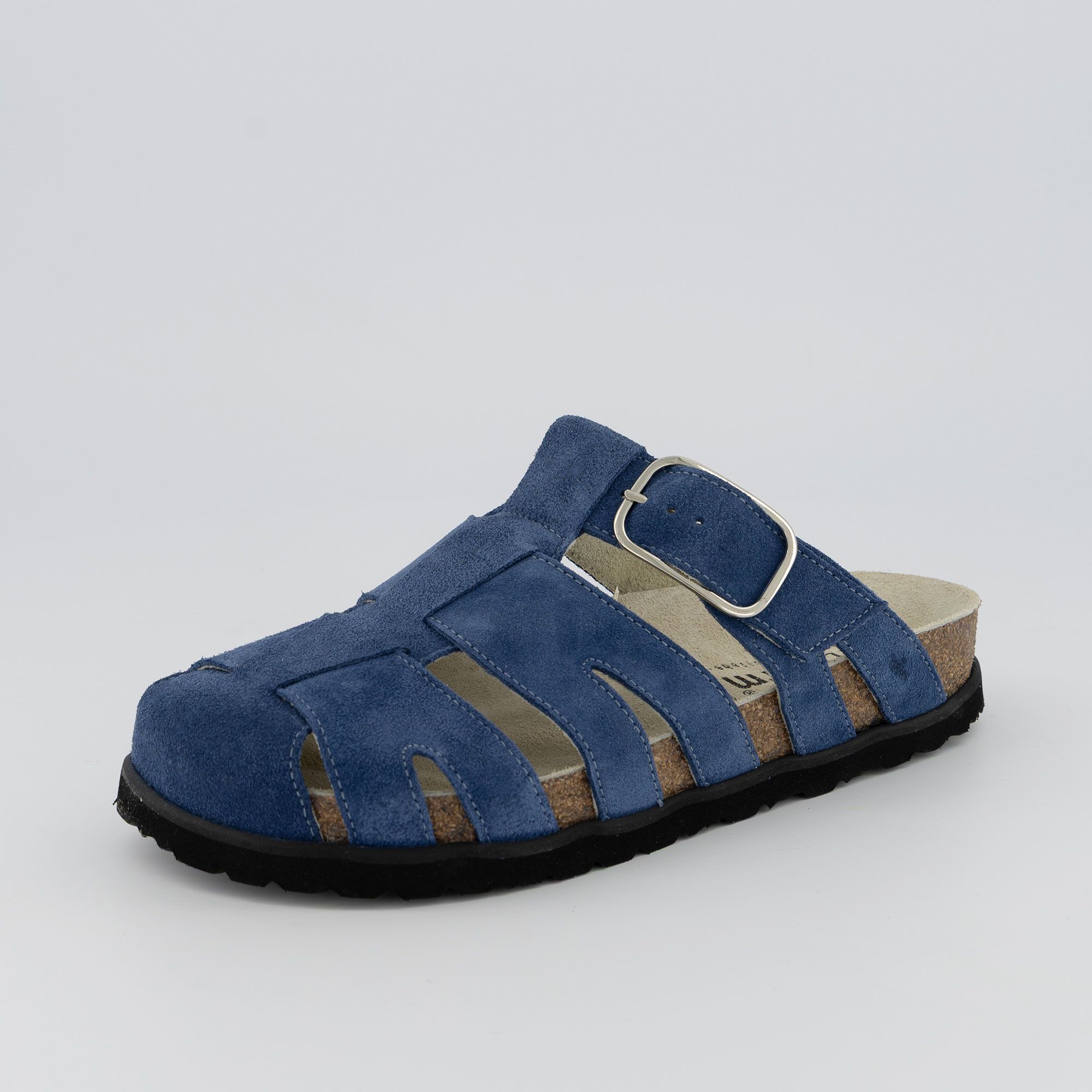 Vitaform Sleeper in pelle scamosciata con suola 1 cm