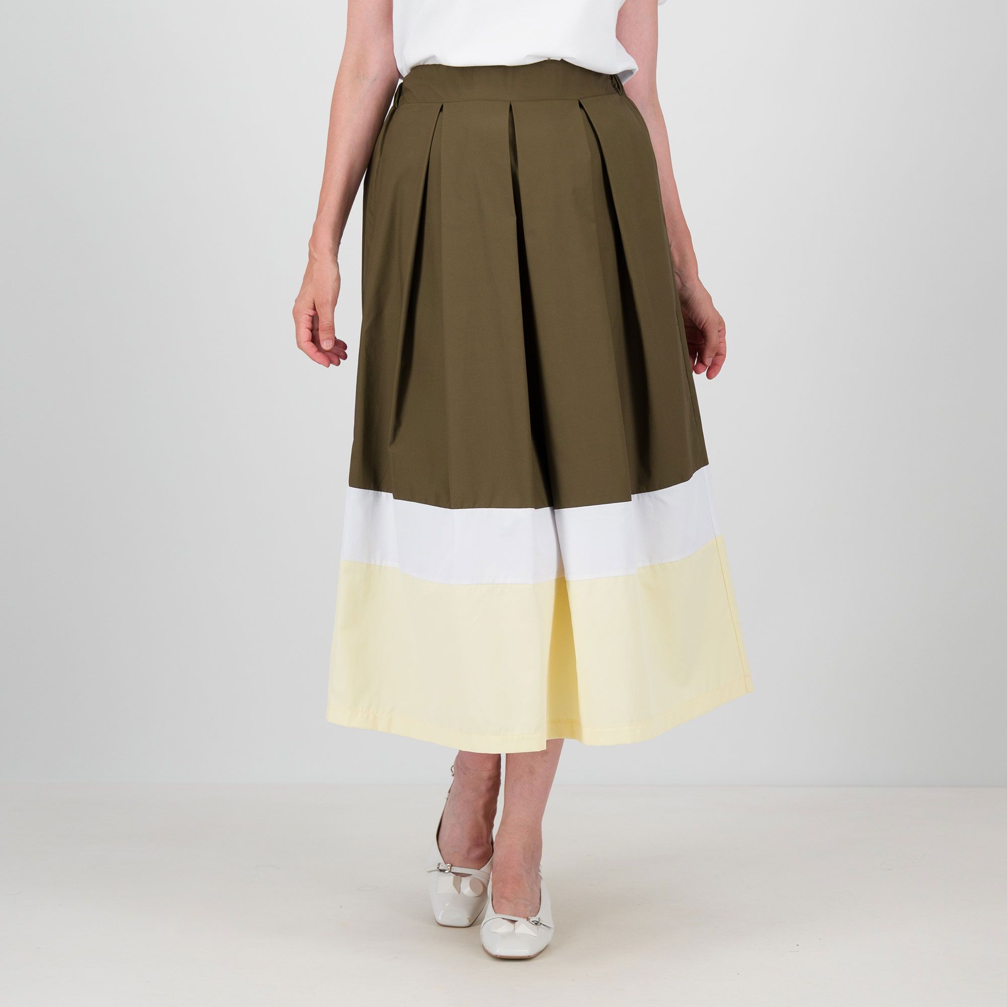 Palazzo Moda
Gonna lunga
misto cotone
con elastico