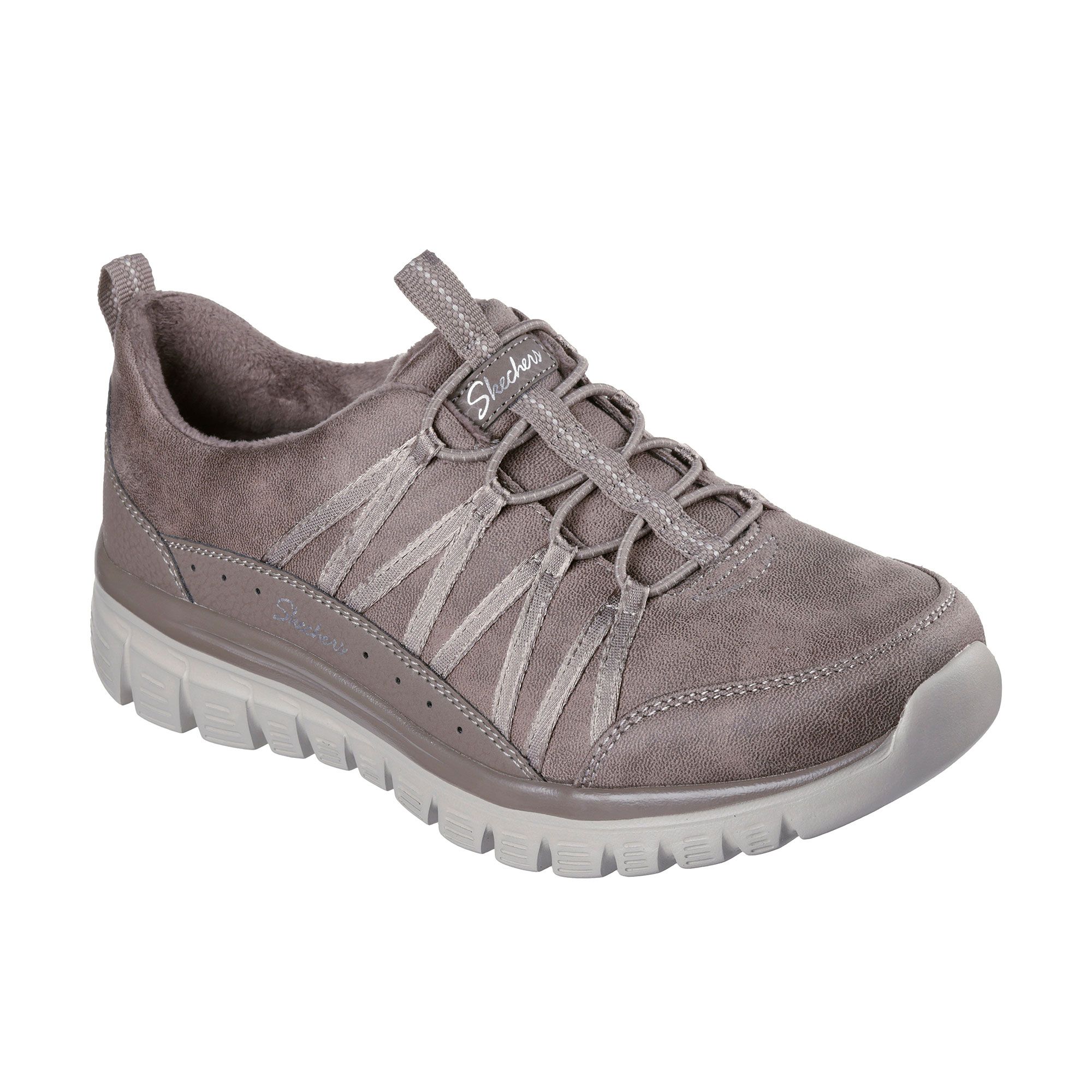 SKECHERS
Slip on Graceful
con interno
in pelo sintetico