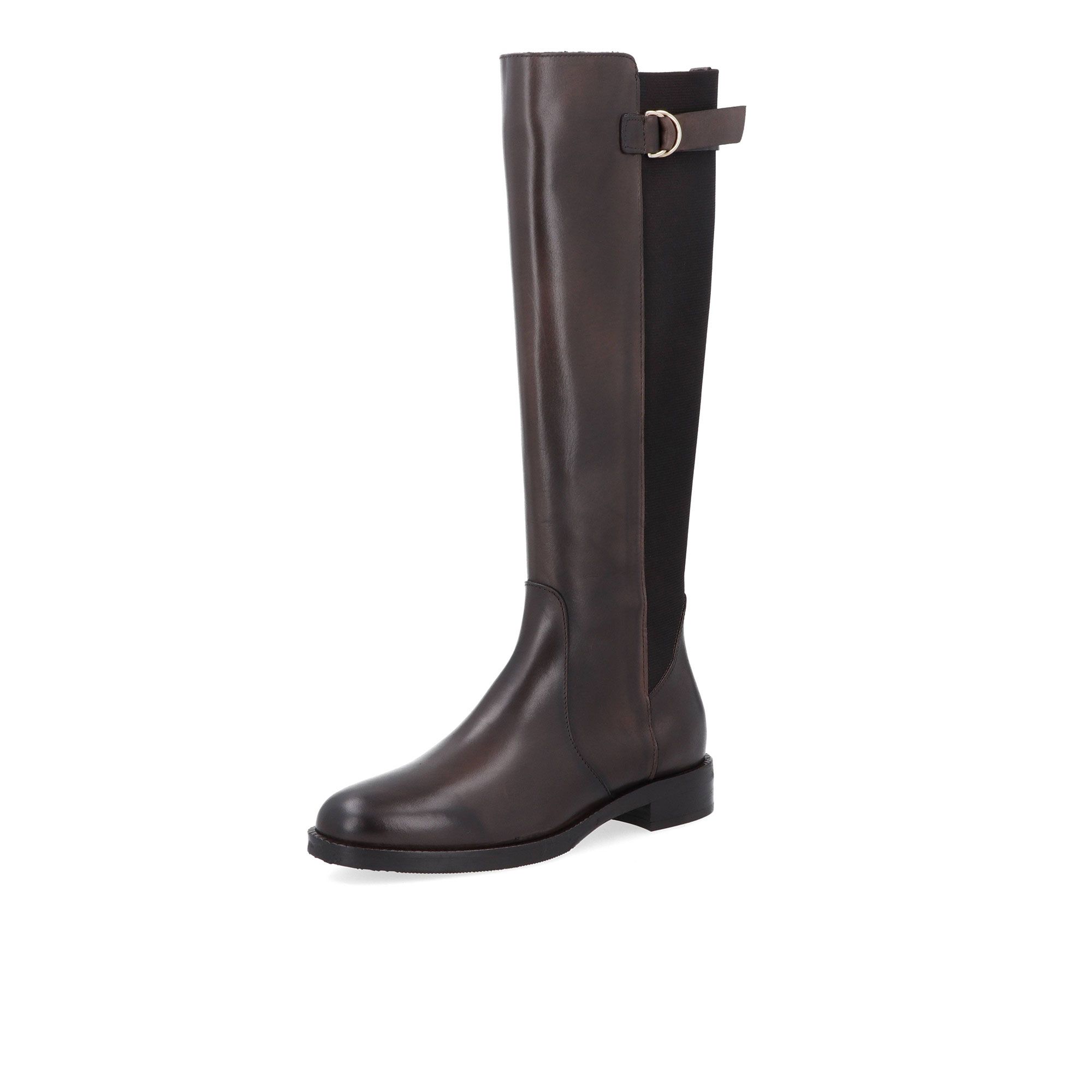 Galieti
Stivali in pelle
con inserto elastico
e tacco 3cm