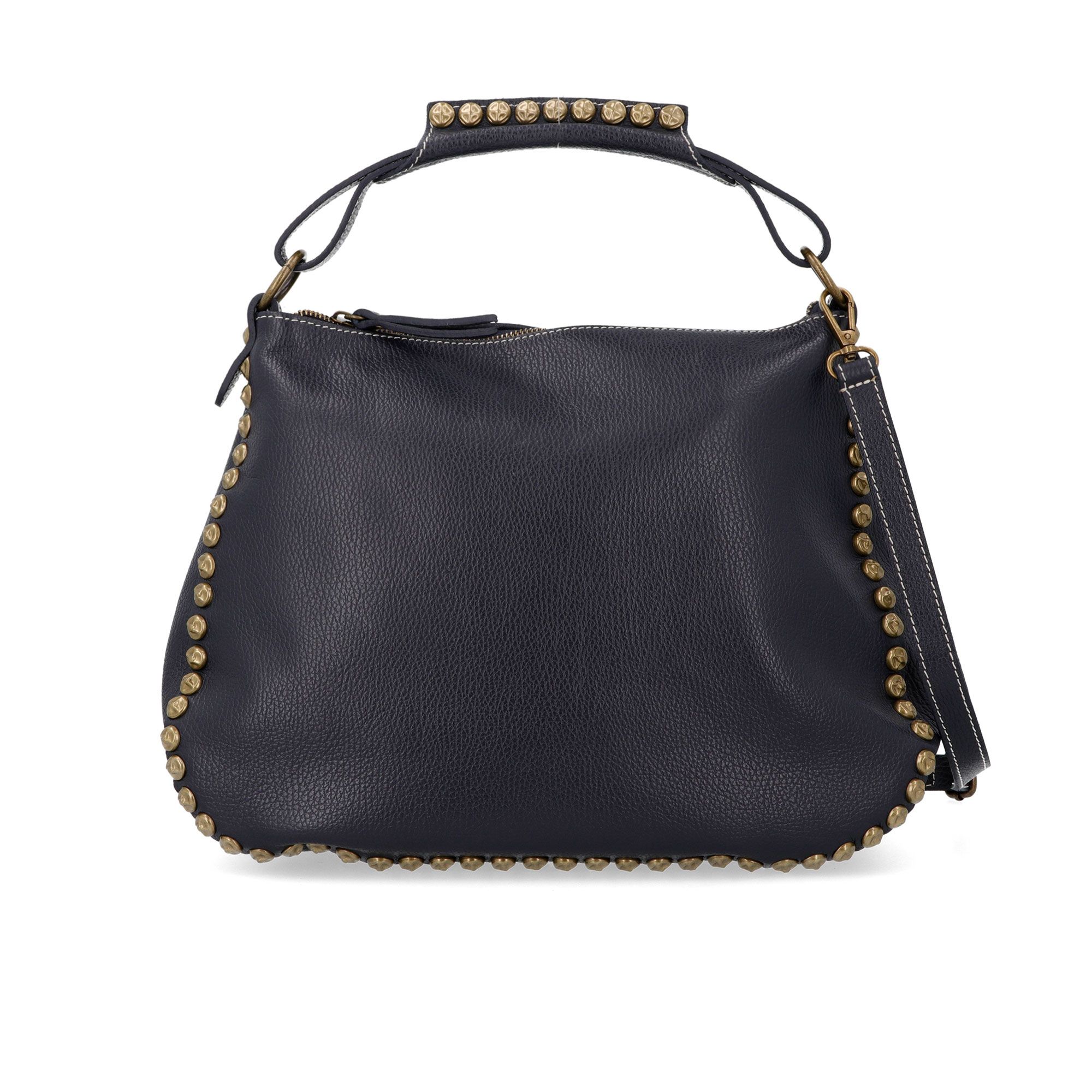 Le Corone Bags
Borsa a spalla
Hobo in pelle
con borchiette