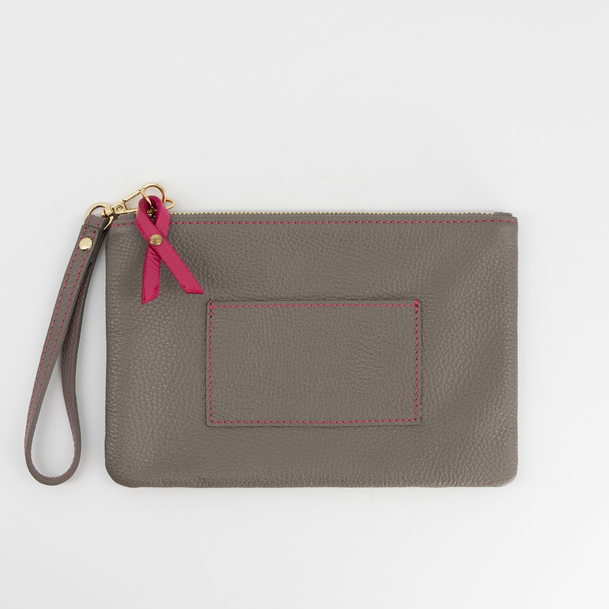 Le Corone Bags
Pochette Soloxte
in pelle dollaro con
chiusura zip