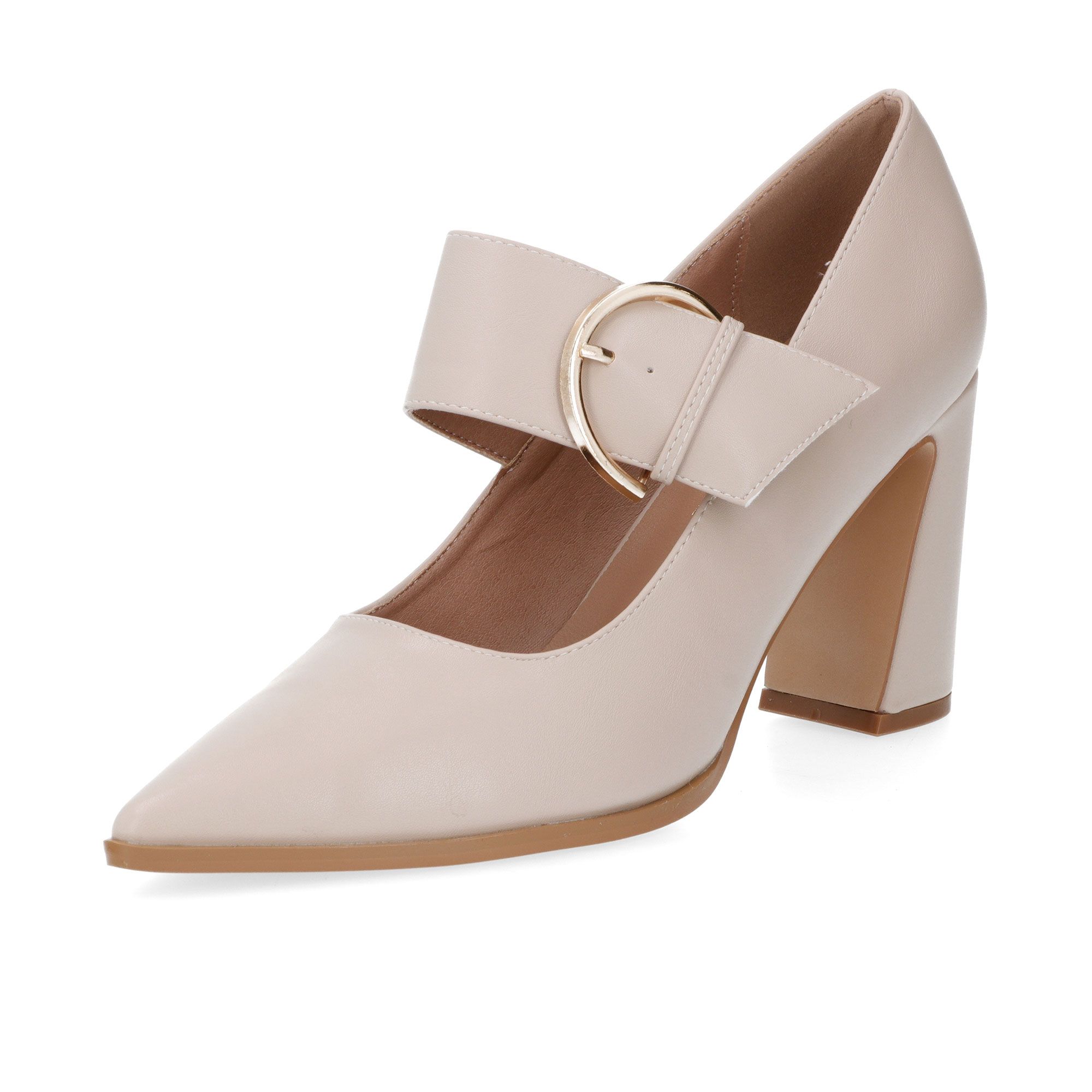 Kharisma
Décolleté Mary Jane
con maxi fibbia
e tacco 9cm