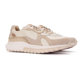 Pikolinos
Sneaker in pelle
con lacci bicolore
e suola 3,5 cm