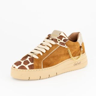 Galieti
Sneaker
in pelle scamosciata
e suola 5 cm