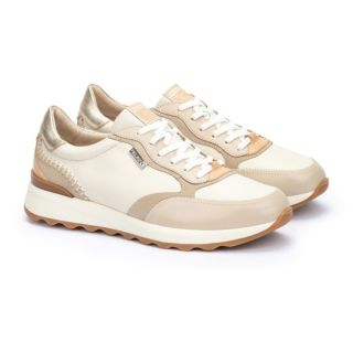 Pikolinos
Sneaker in pelle
con cuciture in
rilievo e suola 4 cm