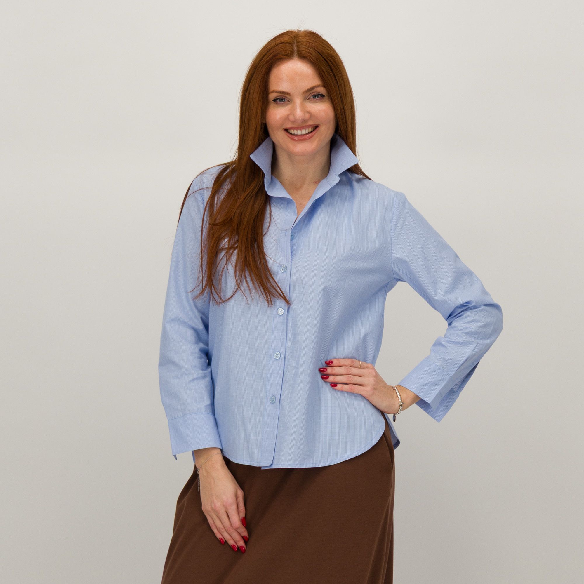 Lucrezia Sciortino
Camicia in misto
cotone fantasia