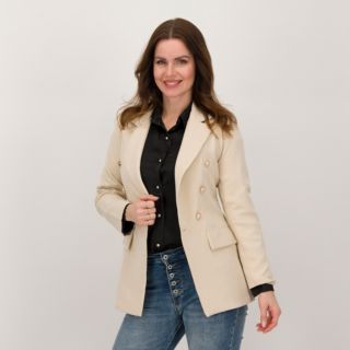 Stefano Ghilardi
Blazer con scritta
in perline sul retro