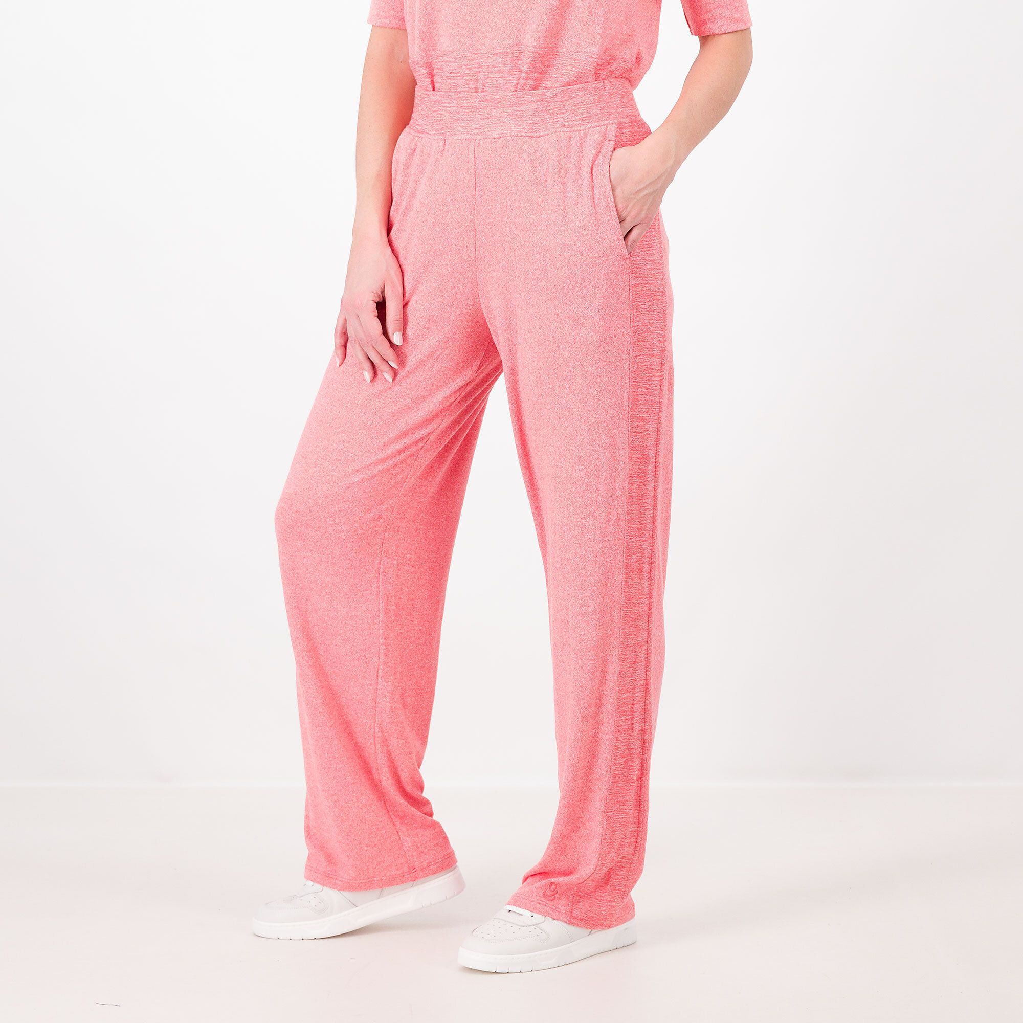 Image of Cuddle Duds Pantaloni gamba ampia in jersey stretch061