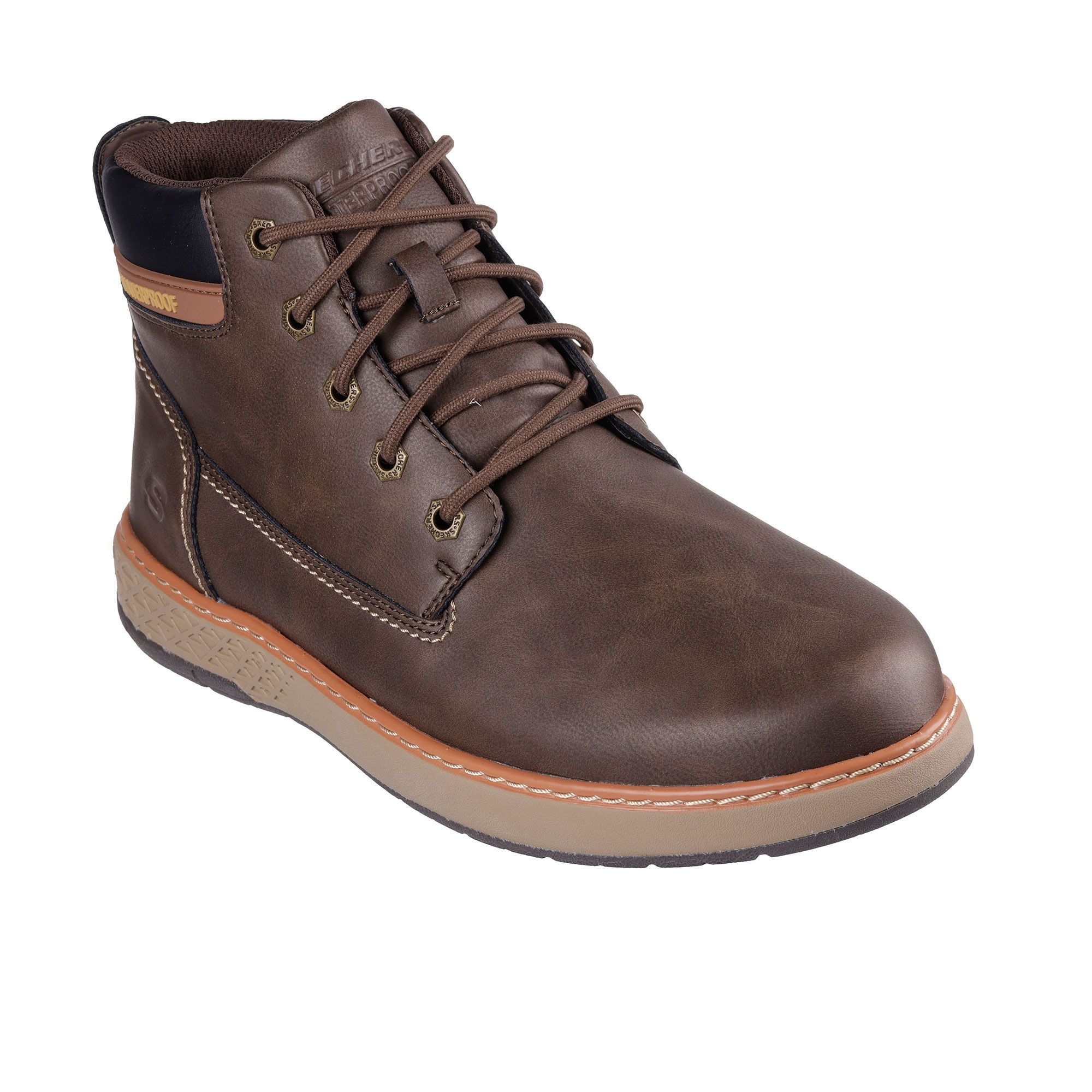 SKECHERS Stivaletti da uomo Garlan - Deno con pianta più larga