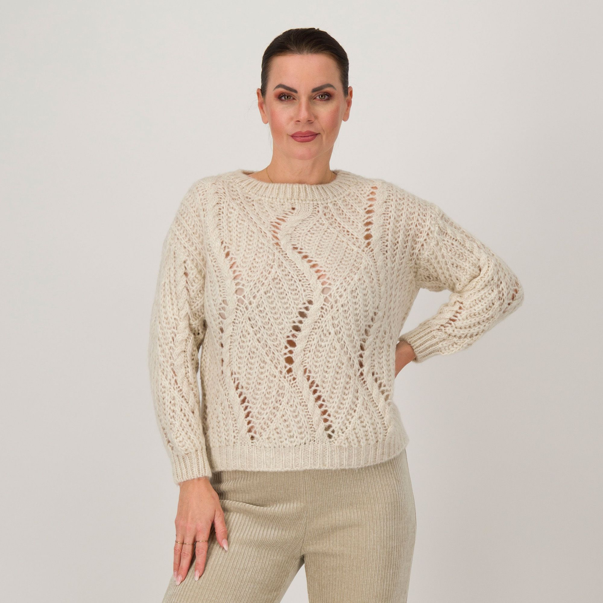 Enjoy Tricot
Maglione girocollo
traforato