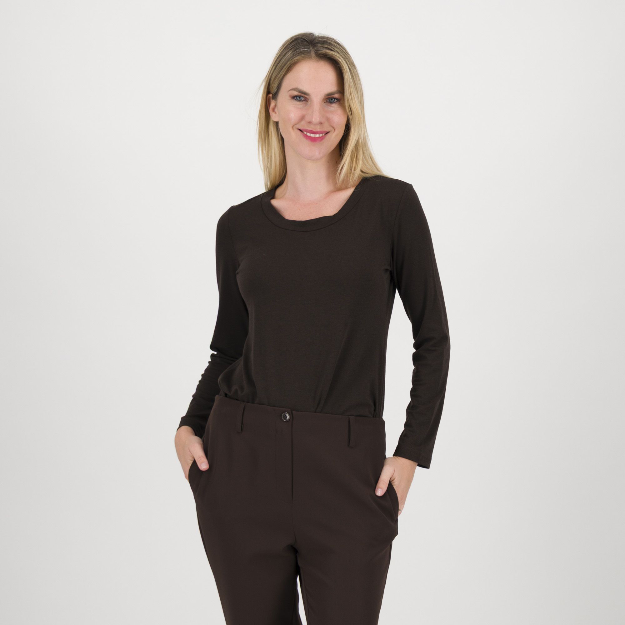 Caterina Lancini
T-shirt a maniche
lunghe con
scollo tondo