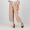 L'Una
Pantaloni cropped
in lino con elastico