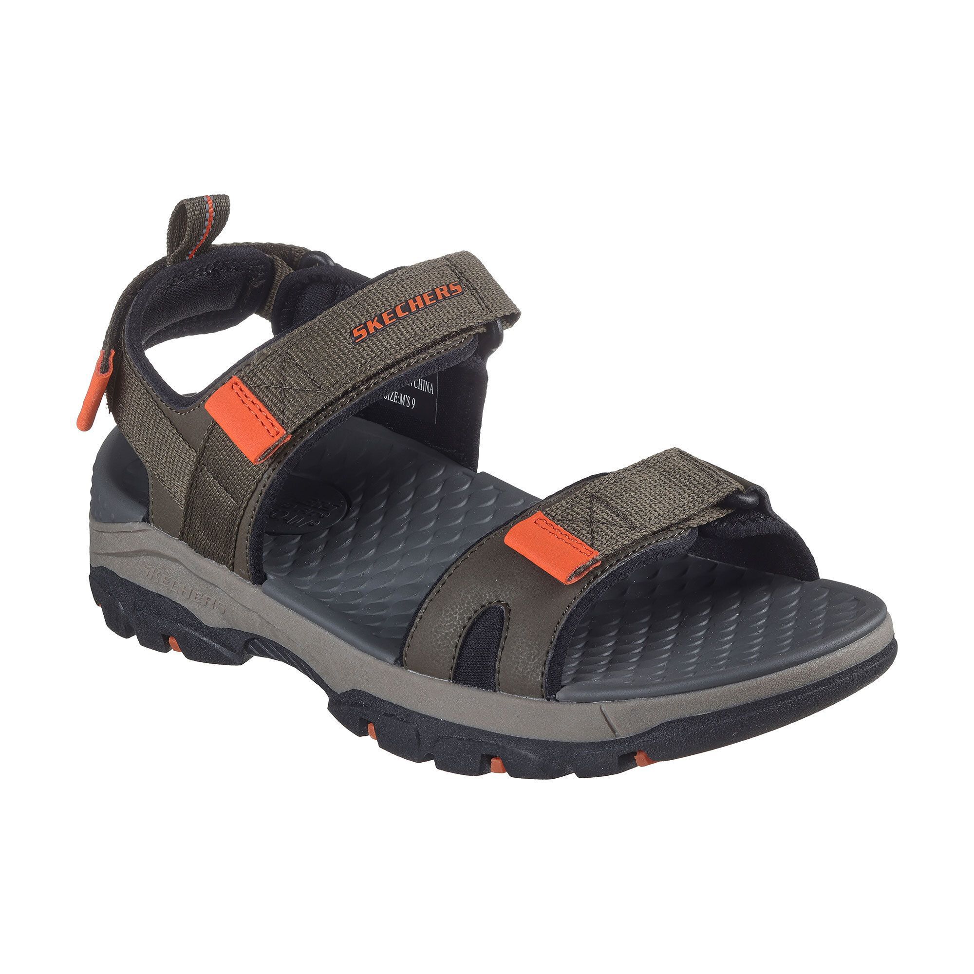 Image of Skechers Sandali uomo Tresmen con tripla chiusura e soletta Luxe Foam061