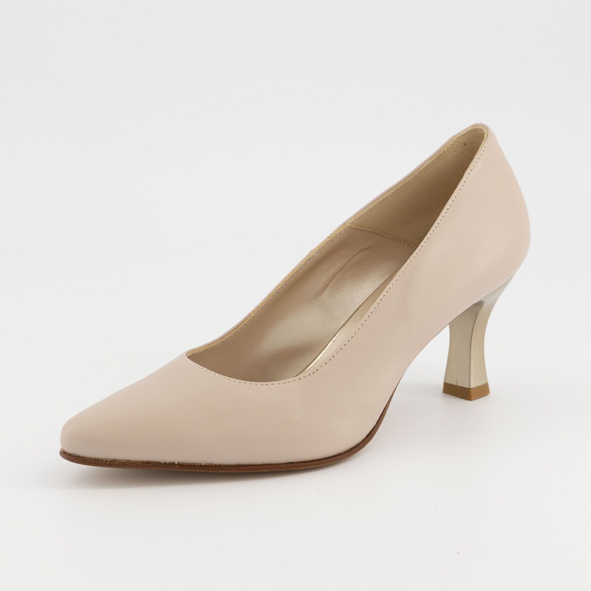 Soffice Sogno
Décolleté in pelle
con scollo tondo
e tacco 7cm