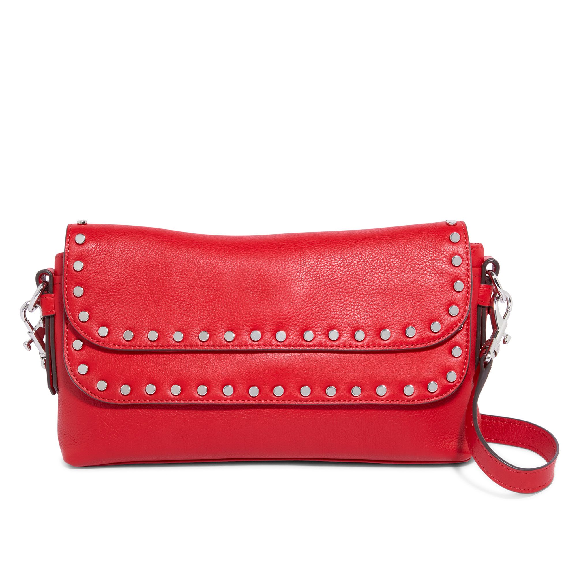 Image of Aimee Kestenberg Borsa a tracolla in pelle con borchie061