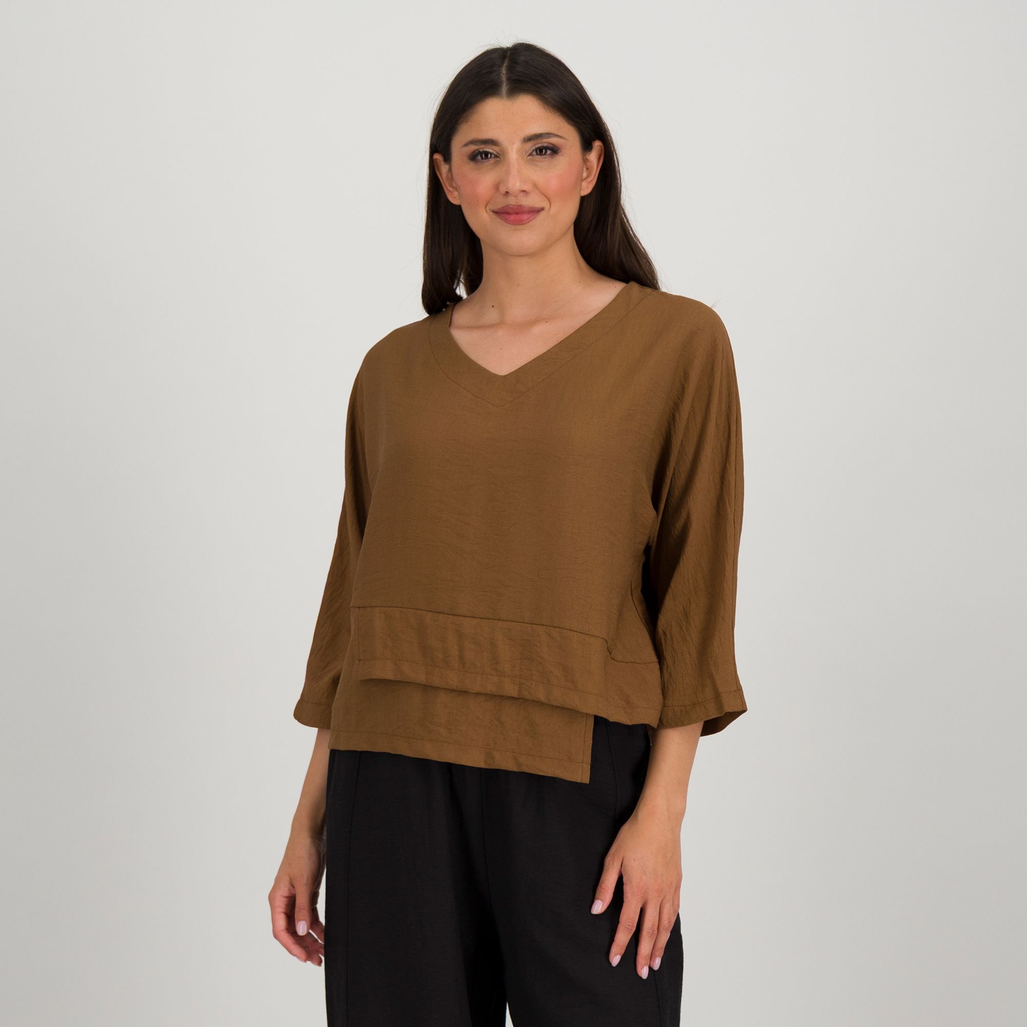 Lucrezia Sciortino Blusa con scollo a V