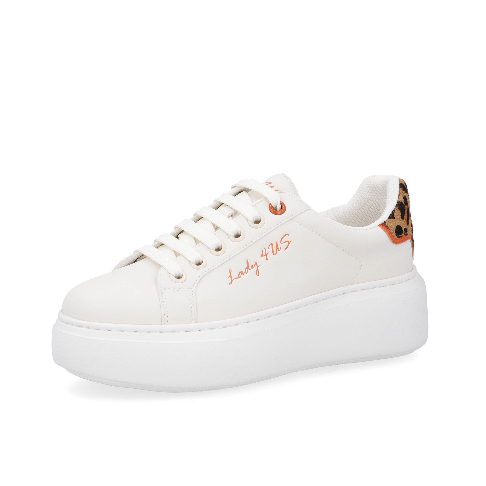4us Paciotti
Sneaker con inserto
in pelle cavallino
e suola 5,5 cm