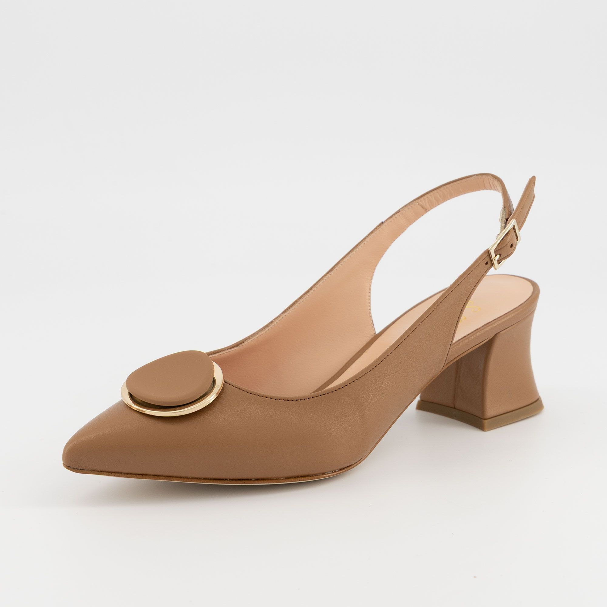 Soffice Sogno
Dècolletè in pelle
semi-aperta con
tacco 6,5 cm