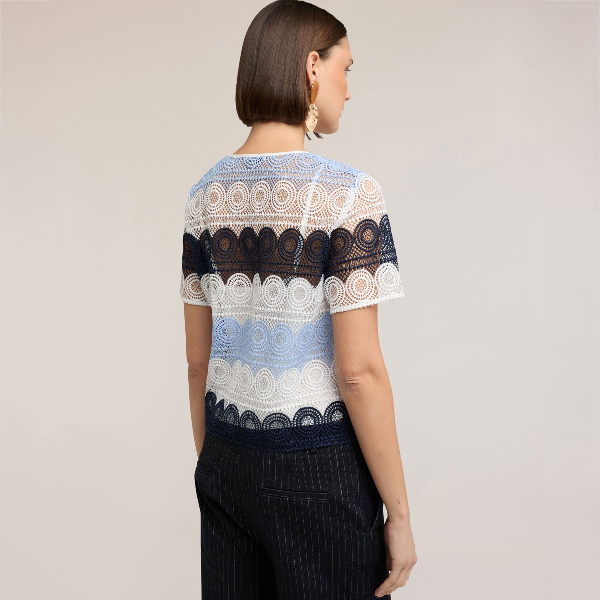 Top corto da donna a maniche lunghe in pizzo con scollo quadrato aderente aderente a costine in maglia basic aderente Y2K Streetwear, Viola Rossastro, M
