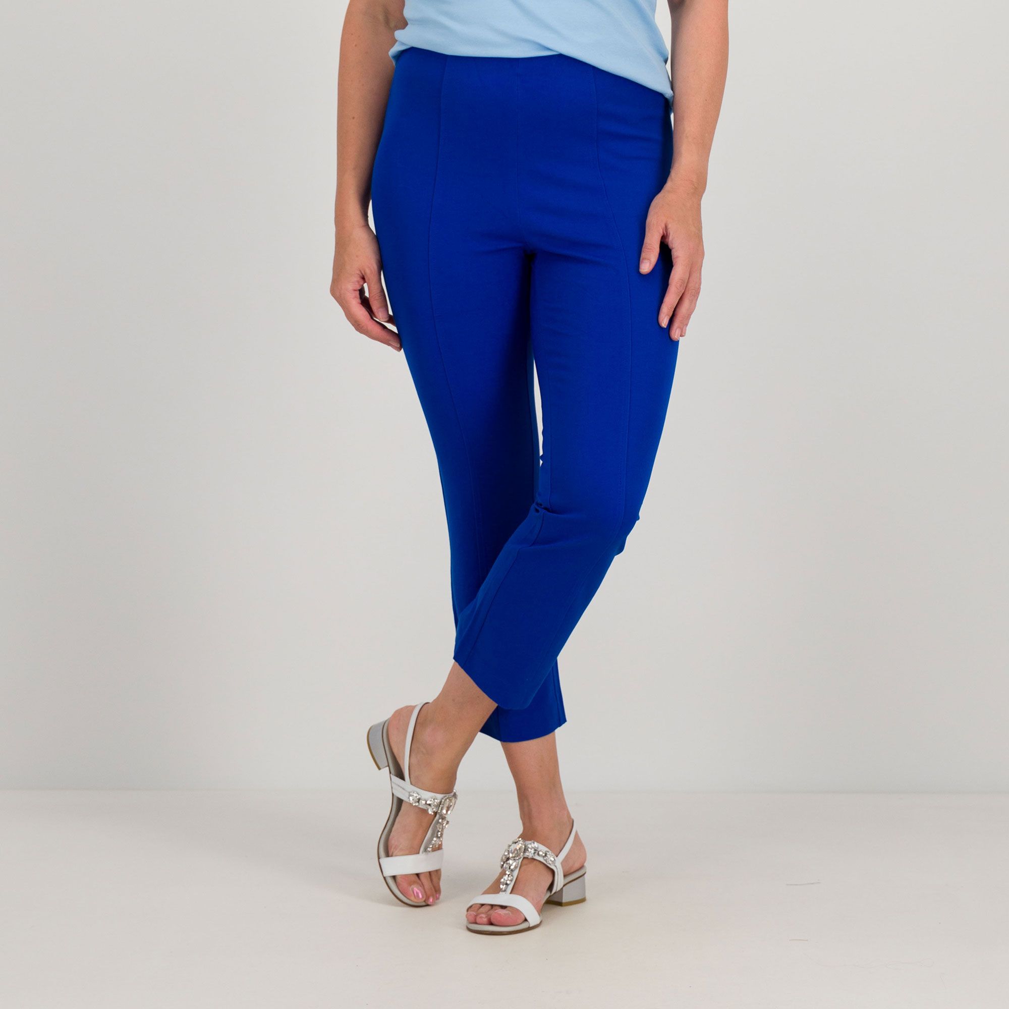 Isaac Mizrahi Live!
Pantaloni cropped
con elastico
