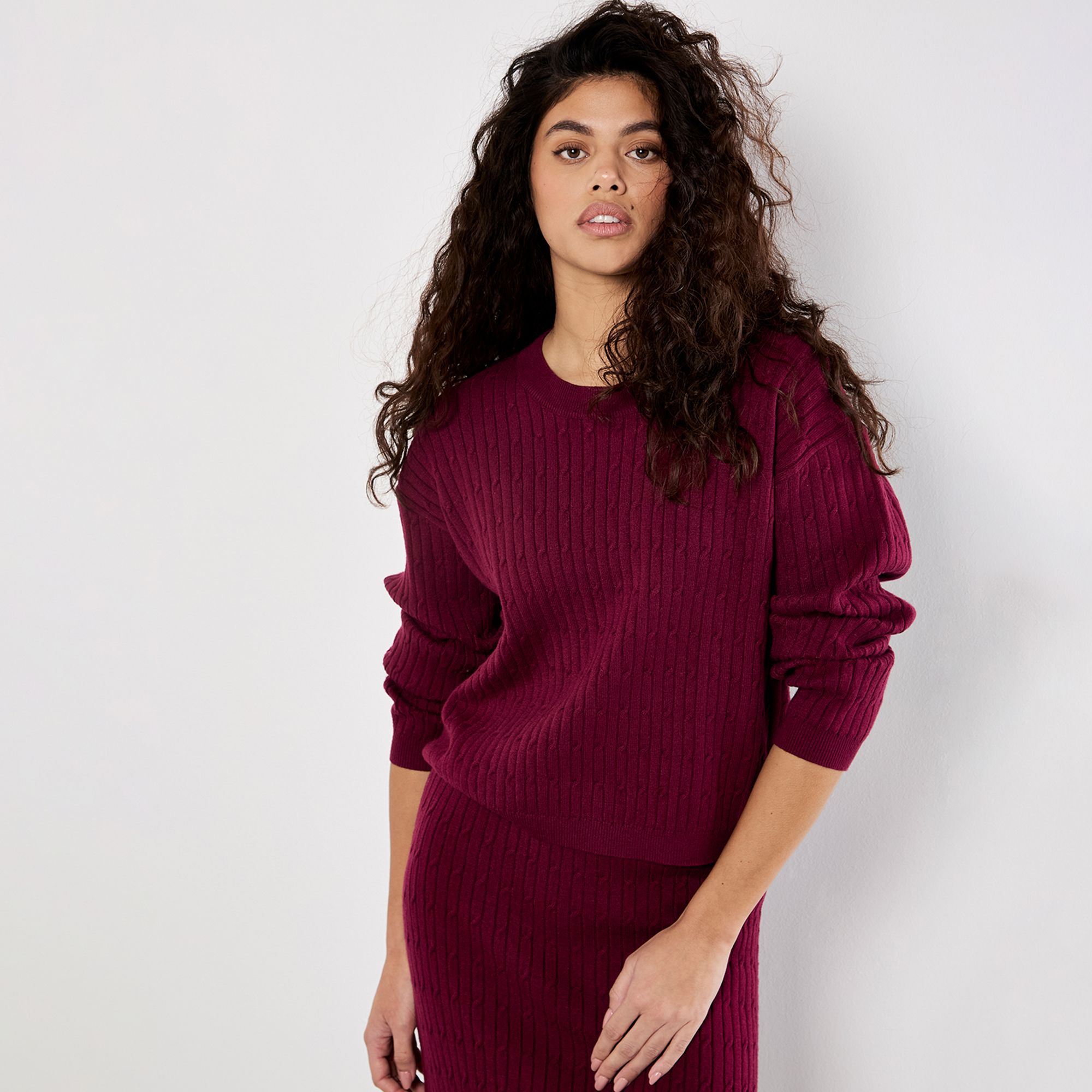 Apricot
Maglione
girocollo
in misto viscosa