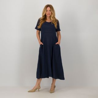 James Lakeland
Abito midi
in lino a
maniche corte