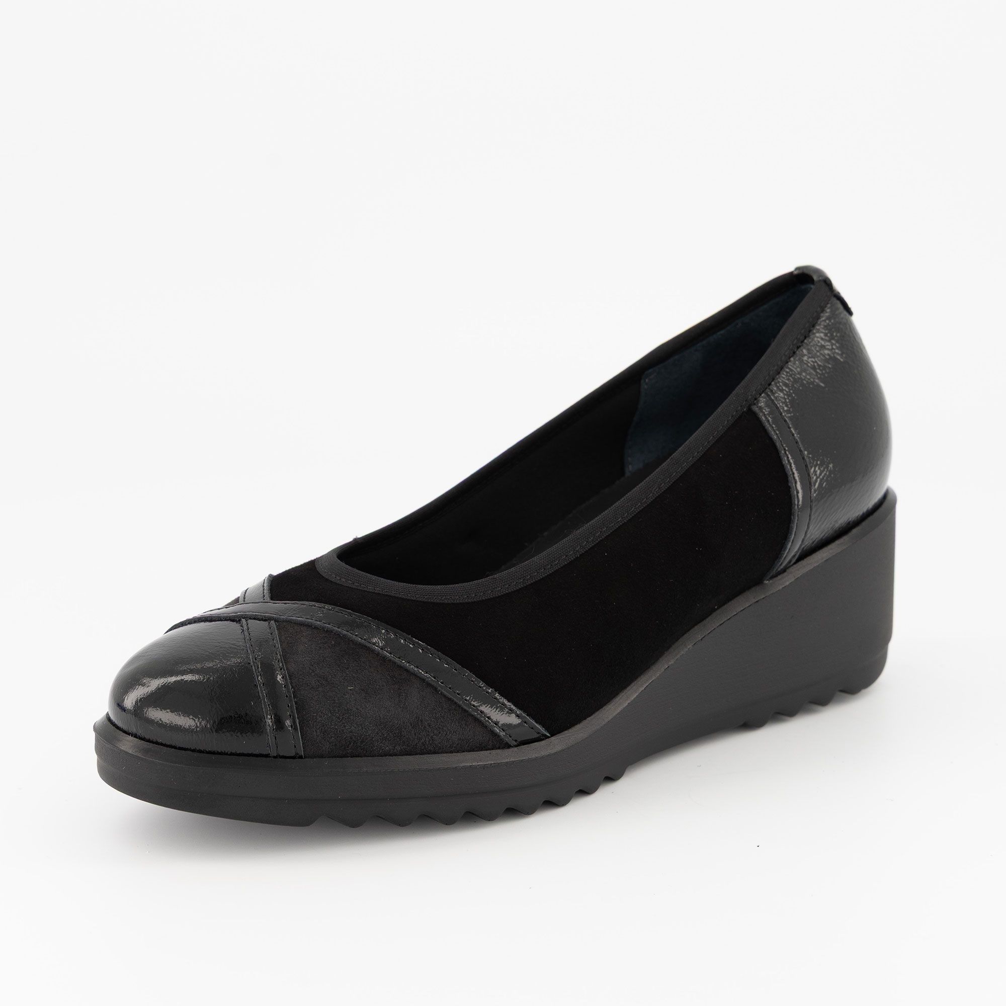 Soffice Sogno
Ballerine
in pelle scamosciata
e suola 5 cm
