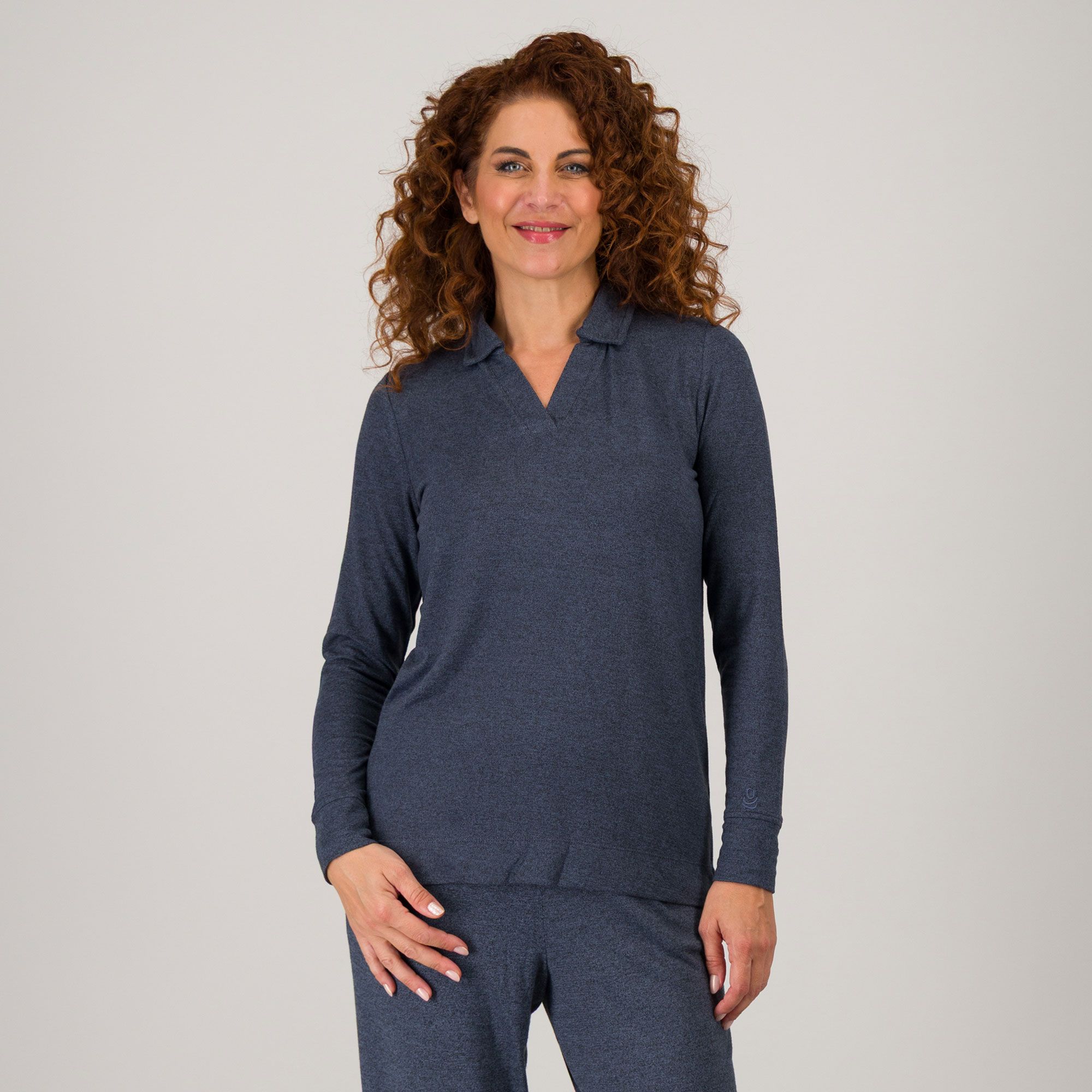 Cuddle Duds
Maglietta con
scollo a V a
maniche lunghe