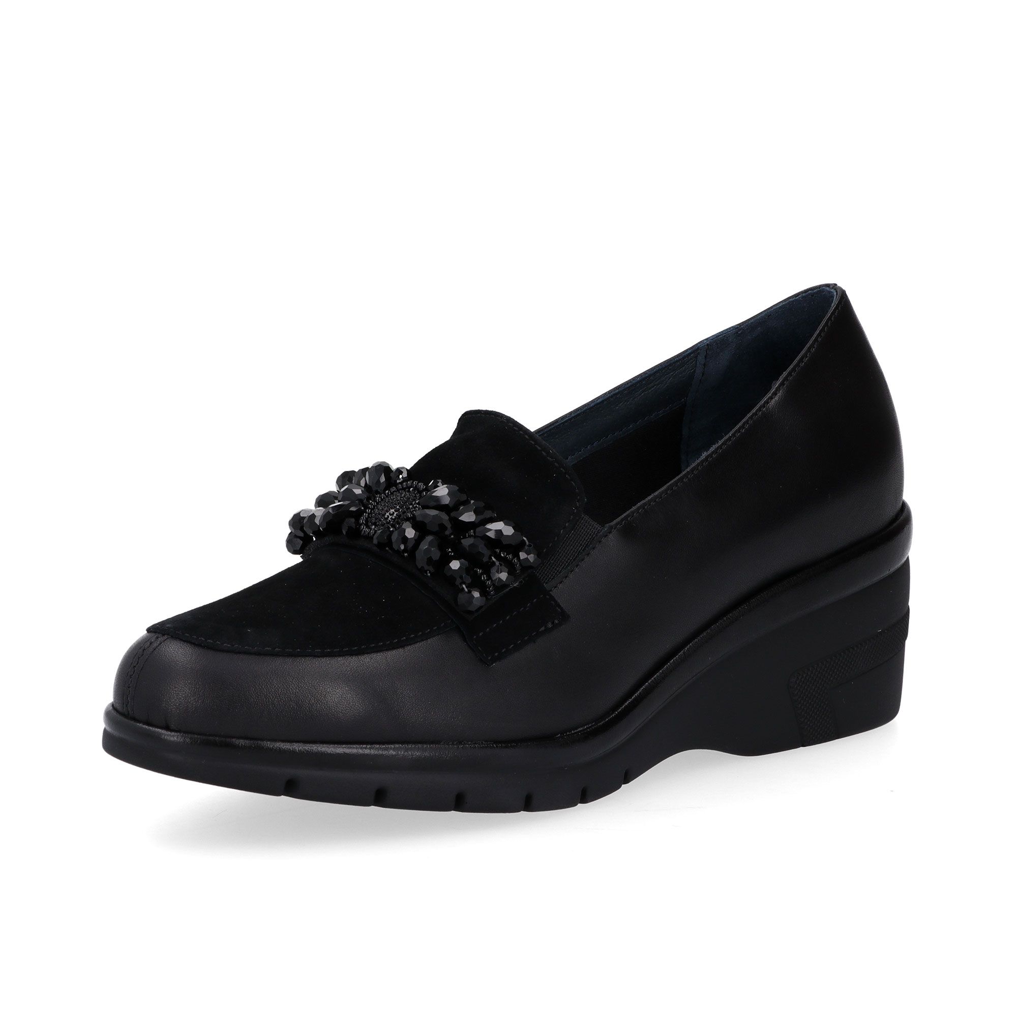 Soffice Sogno
Mocassini slip-on
in pelle nappa
con suola 6 cm