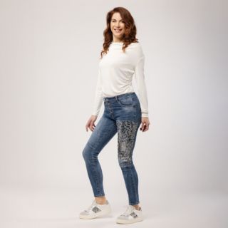 Stefano Ghilardi
Jeans skinny
con fantasia
tigre