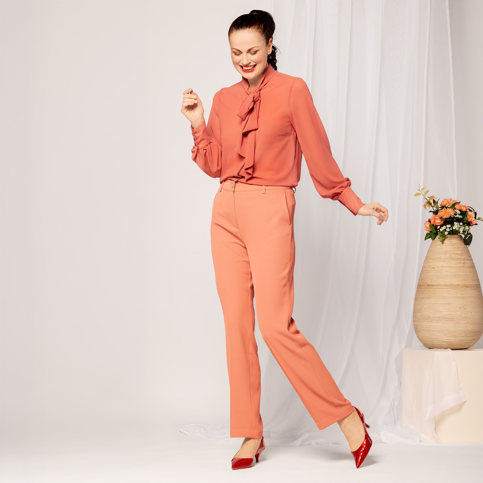 Caterina Lancini
Pantaloni a sigaretta
elasticizzati
anche Petite