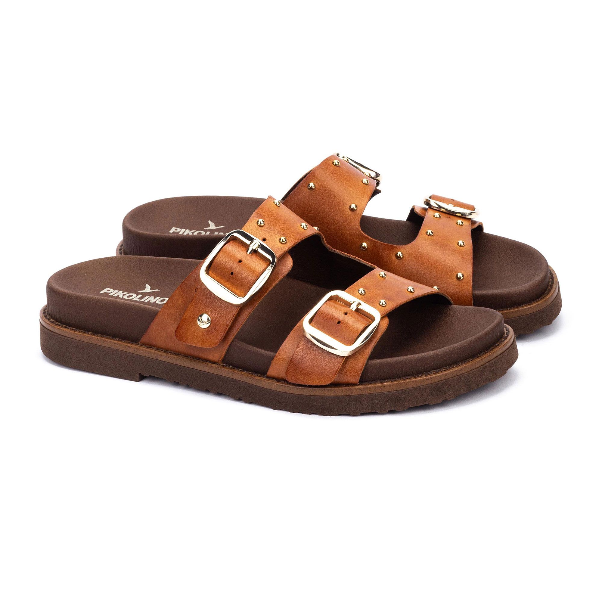 Pikolinos
Sandali in pelle
con due fasce
e suola 3 cm