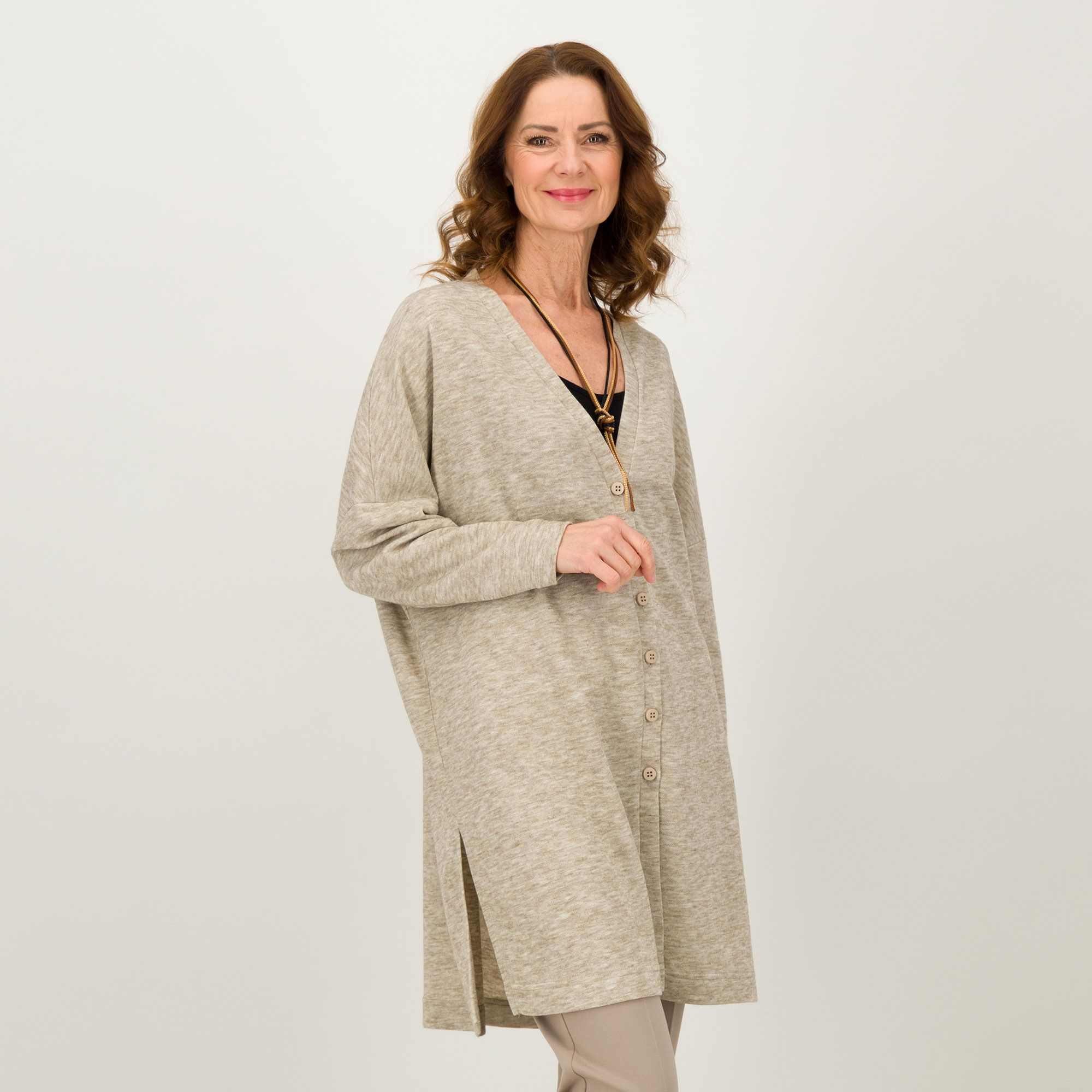 Caterina Lancini
Cardigan lungo 
in maglia