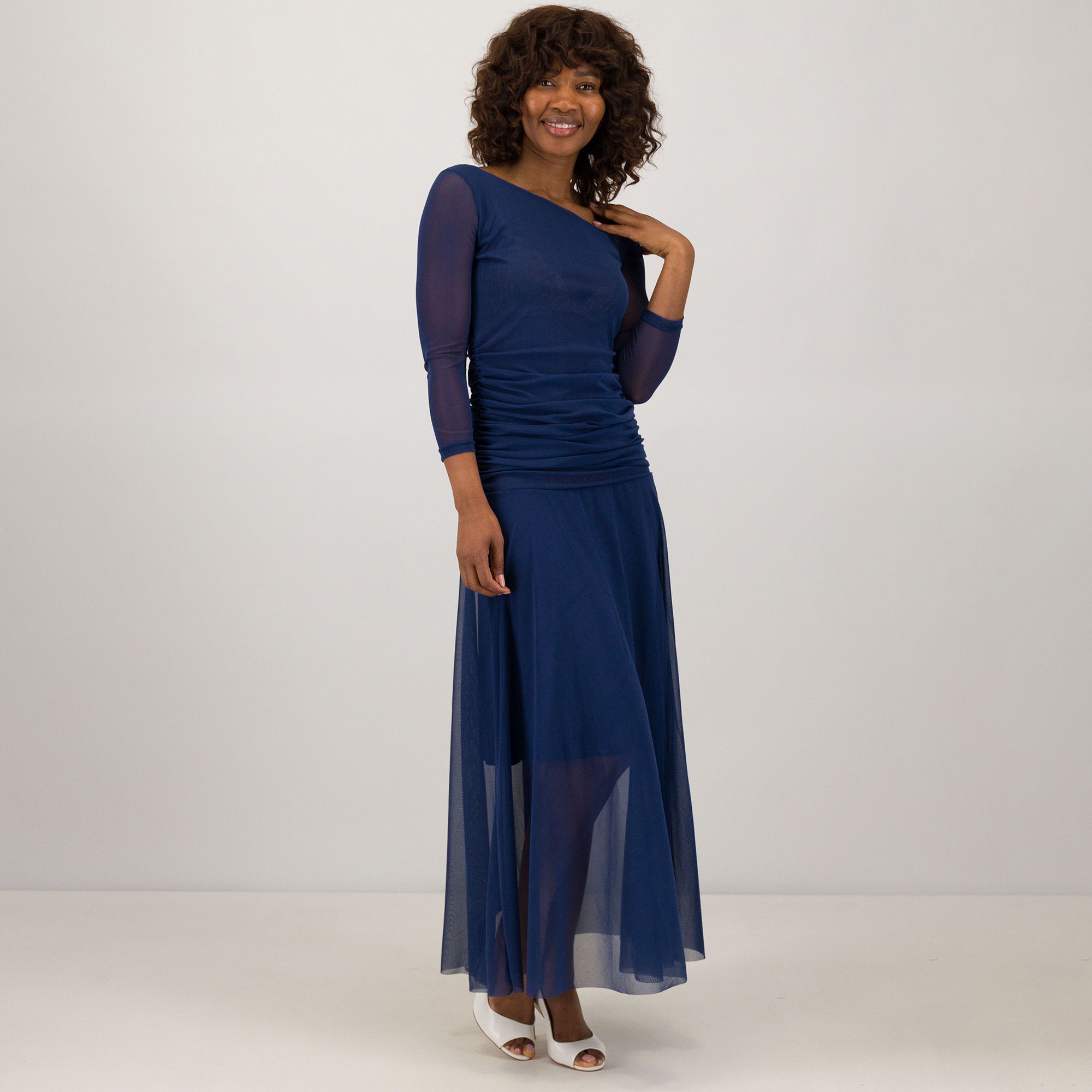 M’ama Abito lungo in tulle con sottogonna