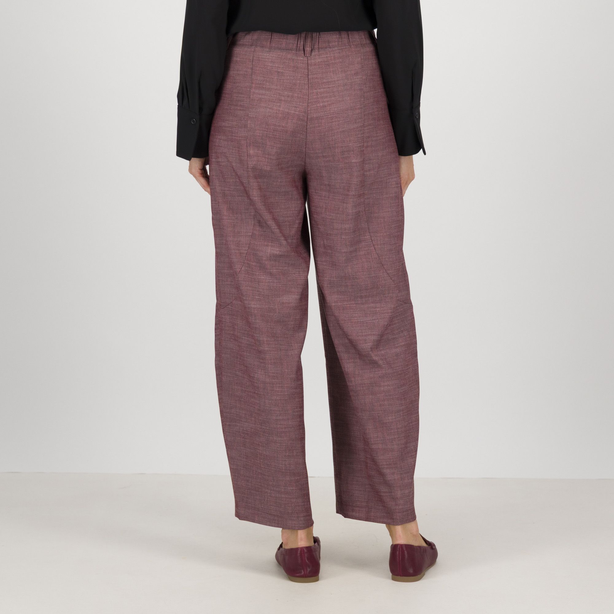 Caterina Lancini Pantaloni balloon con elastico