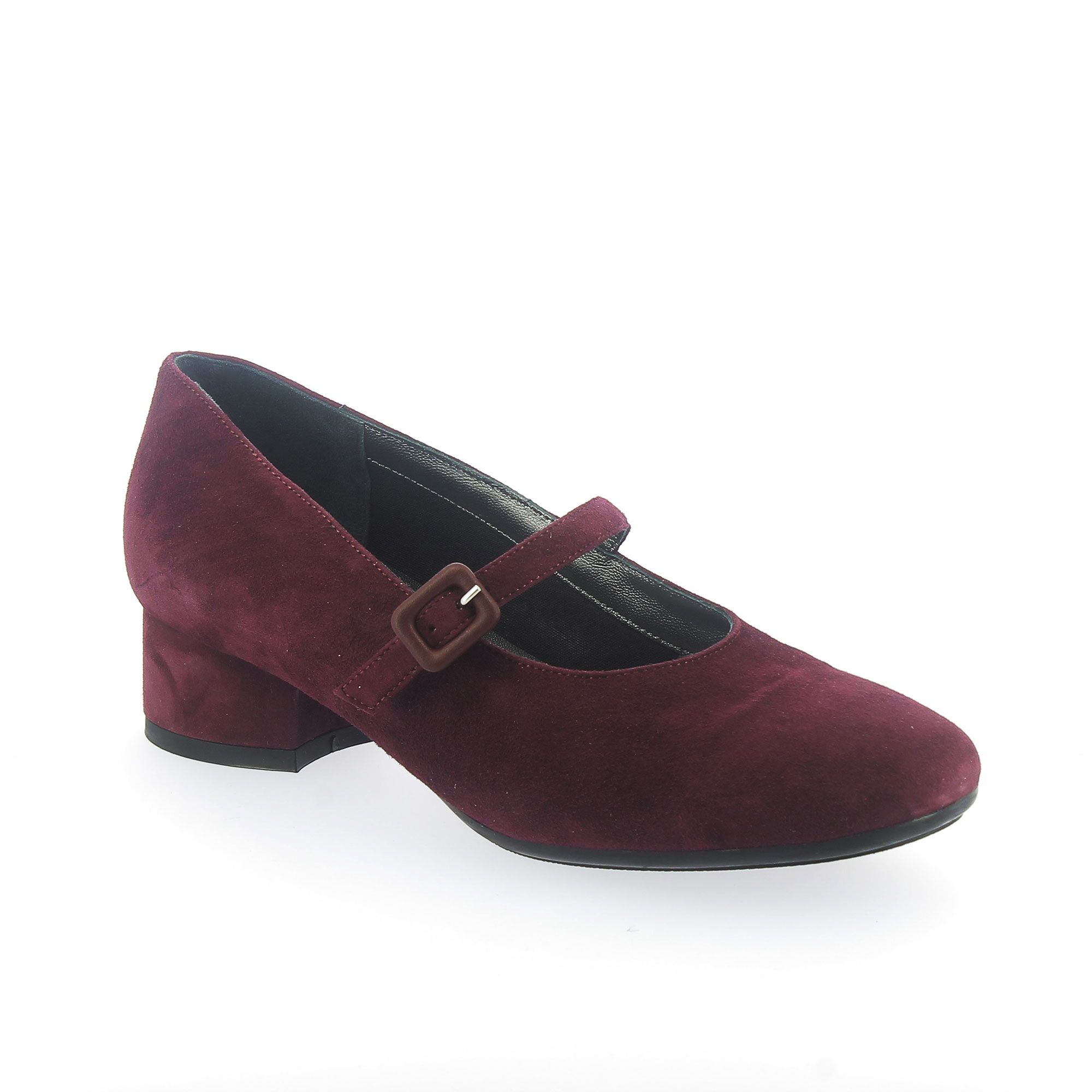 Sanagens
Mary Jane in pelle
scamosciata con
tacco 3,5 cm