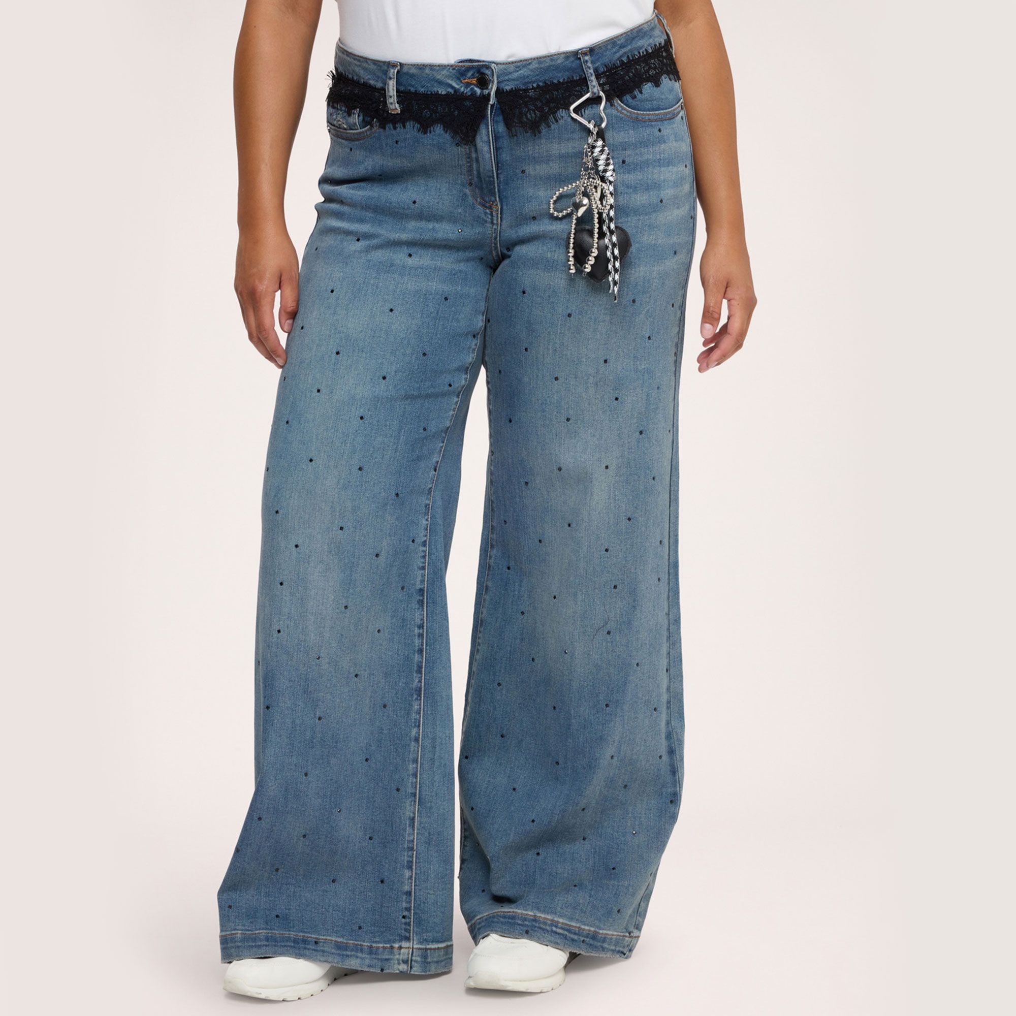 Fiorella Rubino
Jeans Wide leg
a gamba ampia
in cotone