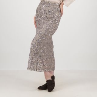 Caterina Lancini
Gonna in tulle
stretch ricamata con
paillettes